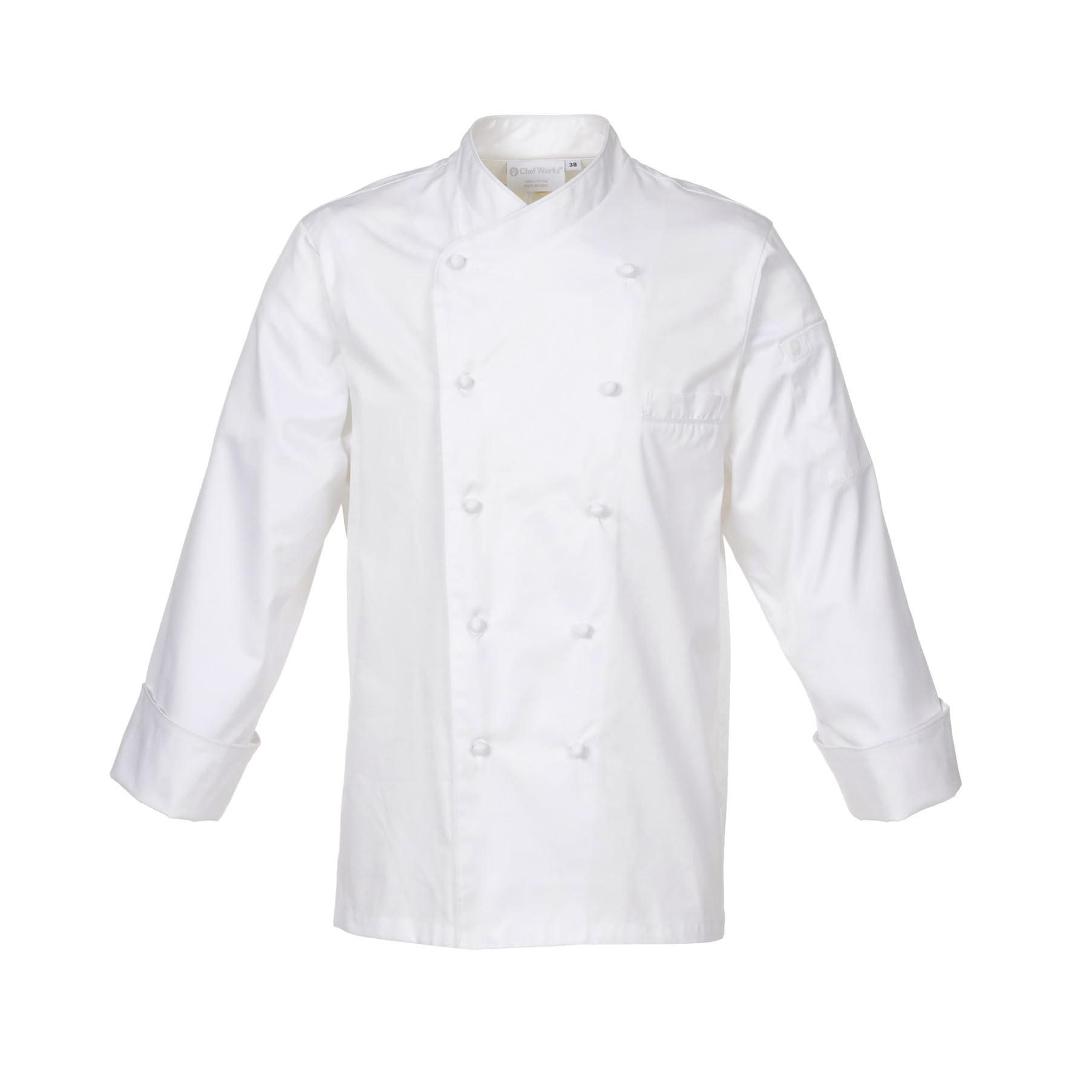 Premium Chef Coat for Men - 100% Cotton Professional Kitchen Uniform - Ideal for Chefs, Cooks & Culinary Students