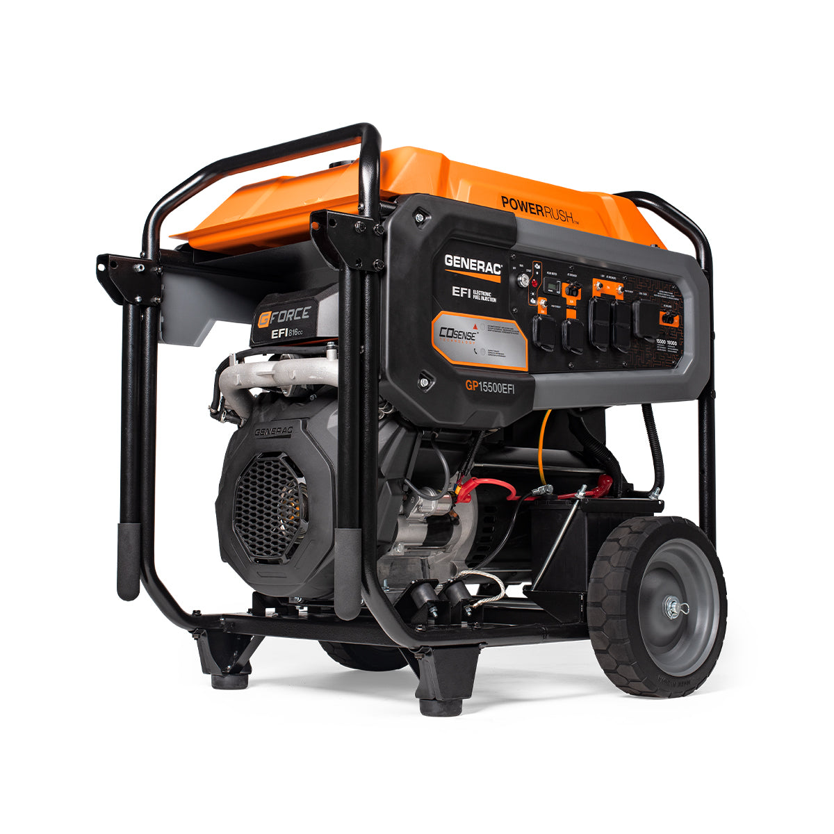 Generac 7705 GP15500EFI 15,500W Portable Generator with Electric Start - Ideal for Home Backup, Camping & Outdoor Power Needs