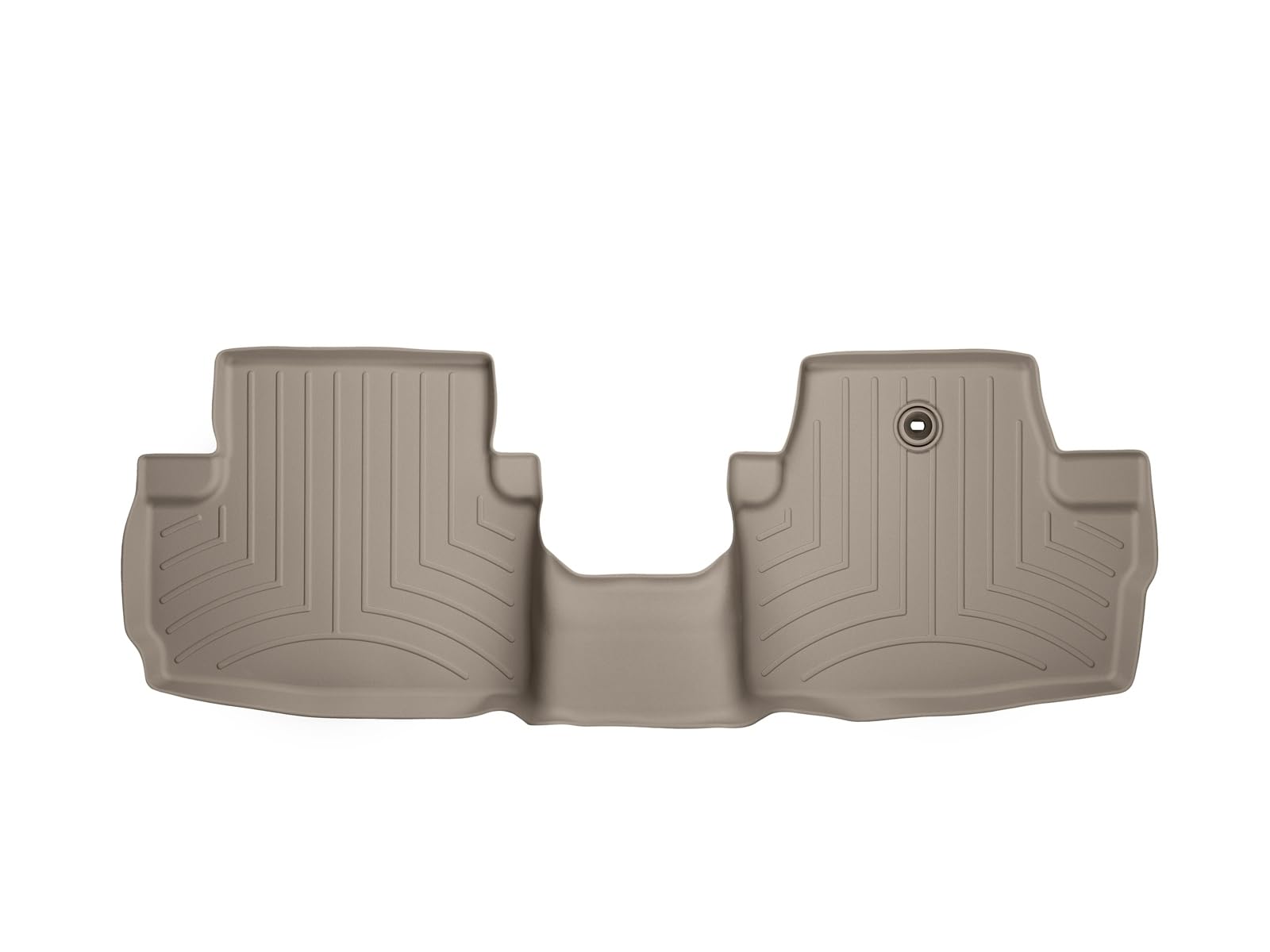 WeatherTech Custom Fit FloorLiners for Honda Accord 2018-2022 - 2nd Row Seat Floor Mats (454813), Tan - All-Weather Protection & Easy Cleaning for Family, Commuting & Road Trips