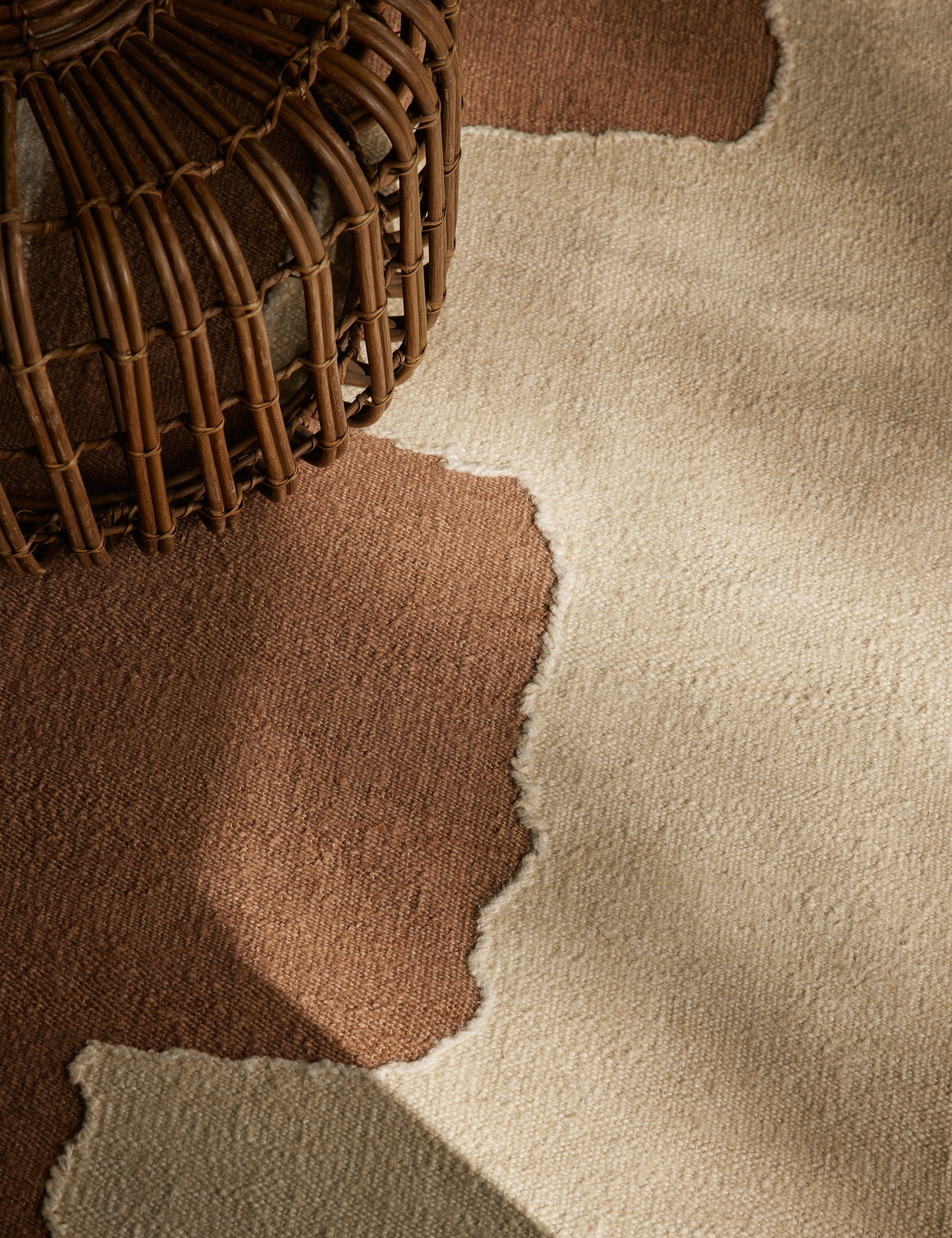 Elan Byrd Butte Flatweave Linen Rug Swatch 18