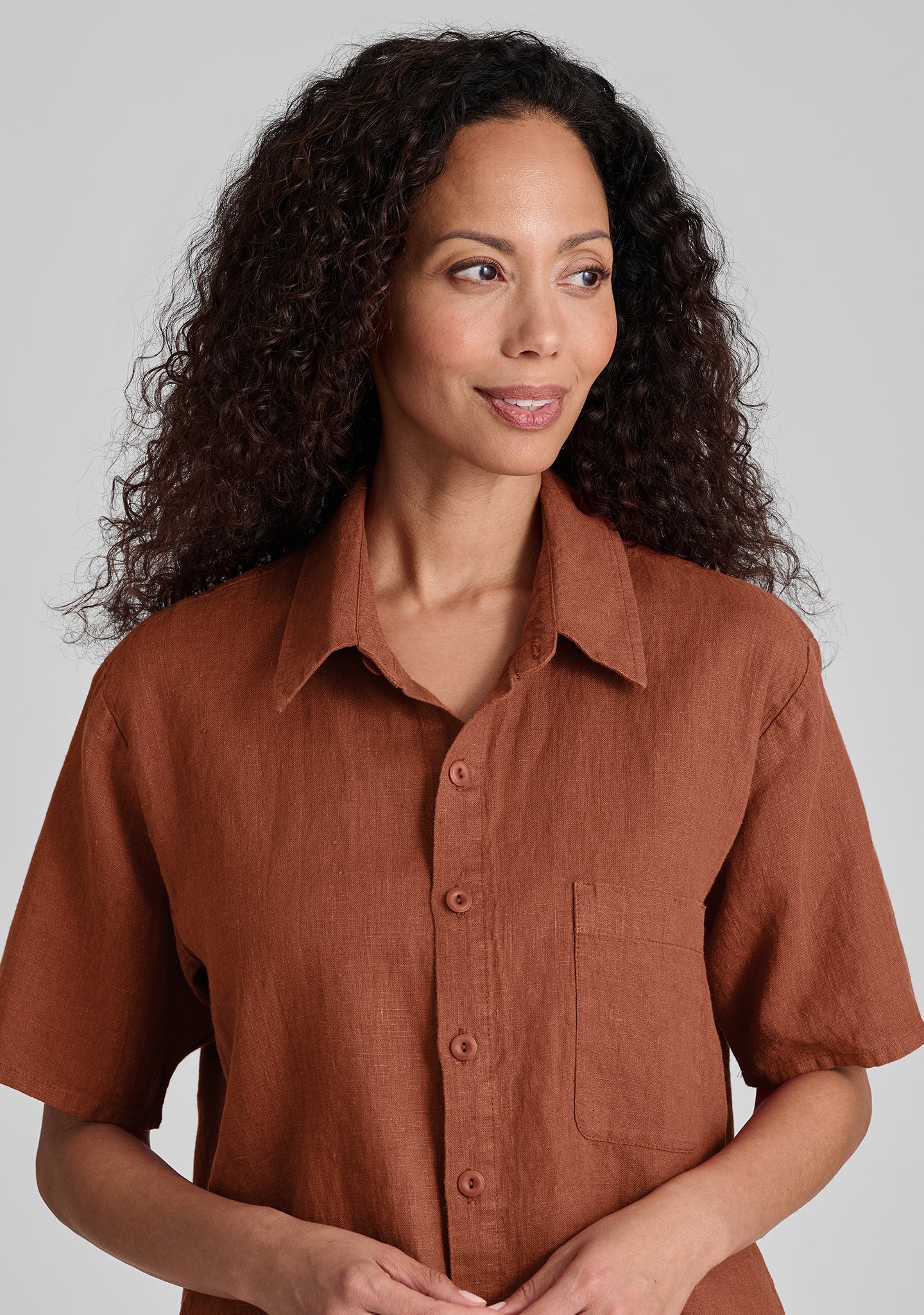 Premium Linen Button Down Shirt for Men & Women | Breathable & Comfortable Casual Wear | Perfect for Office, Travel & Summer Outfits