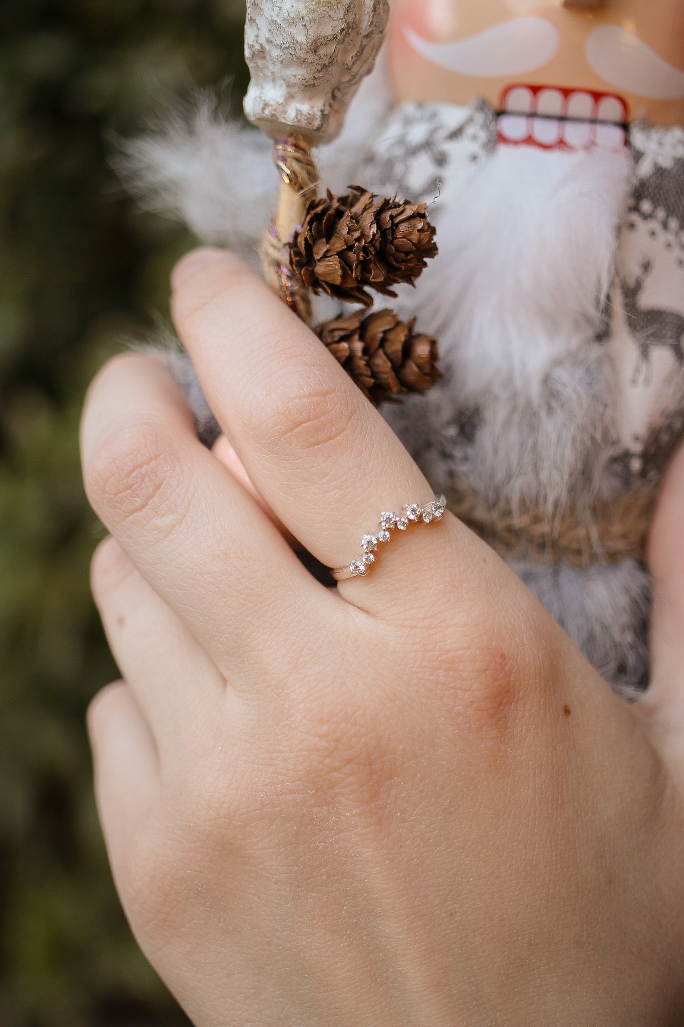 Elegant Christine Sterling Silver Ring for Women - Perfect for Weddings, Anniversaries & Special Occasions