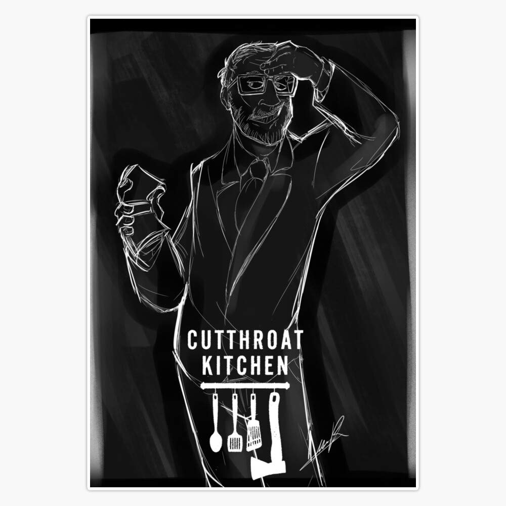 Alton Cutthroat Chalk Sticker - Vinyl Bumper Decal Waterproof 5 Inch - Perfect for Cars, Laptops, and Outdoor Gear