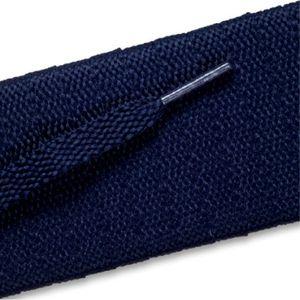 Flat Athletic Shoelaces - Navy Blue (2-Pair Pack) | Non-Slip Durable Laces for Running Shoes, Sneakers & Casual Wear