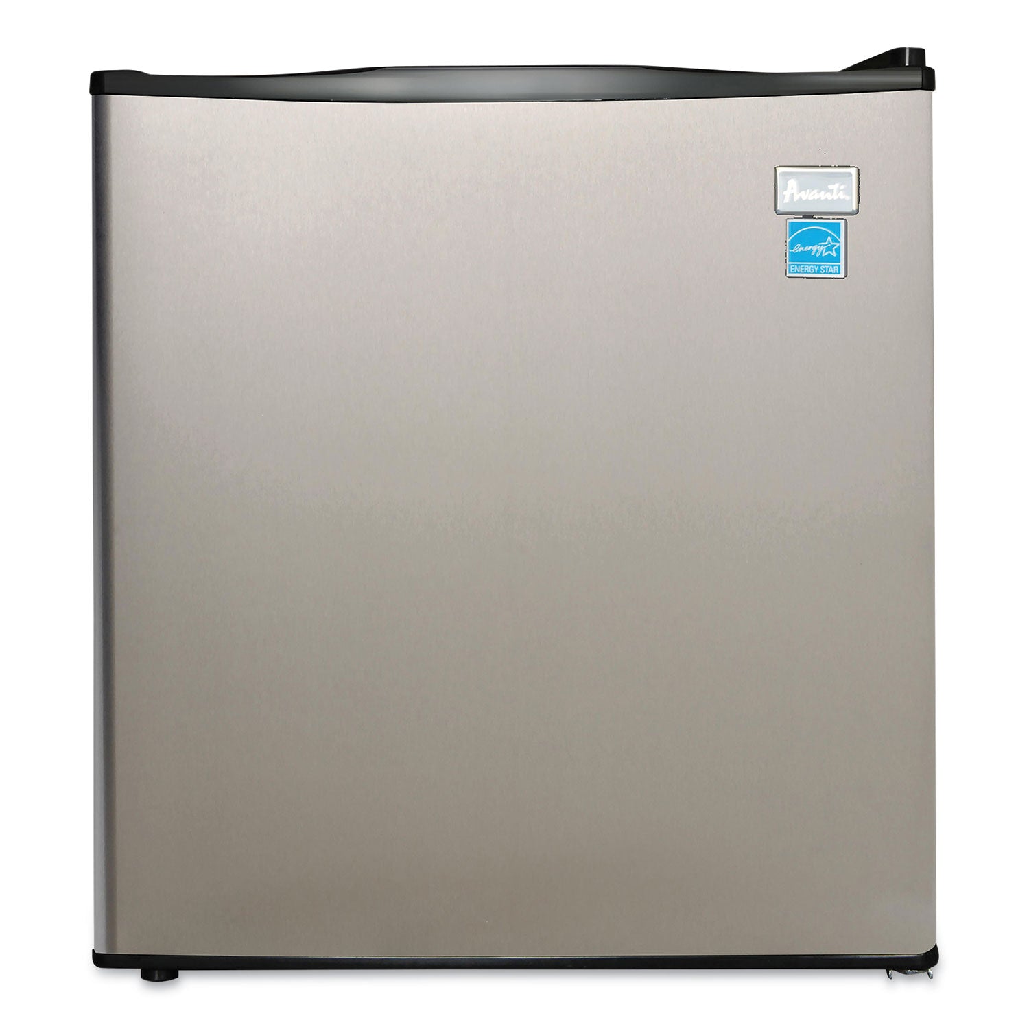 Avanti 1.7 Cu. Ft. Compact All Refrigerator - Stainless Steel & Black - Perfect for Dorm, Office, Apartment, or Small Kitchen Spaces