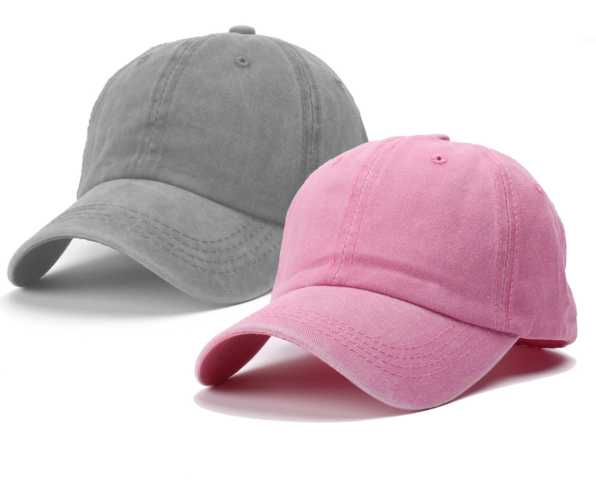 **Distressed-Washed Cotton Baseball Caps for Toddlers Boys 2-8T – Soft Sun Protection Hats for Outdoor Play, Beach, and Daily Wear**