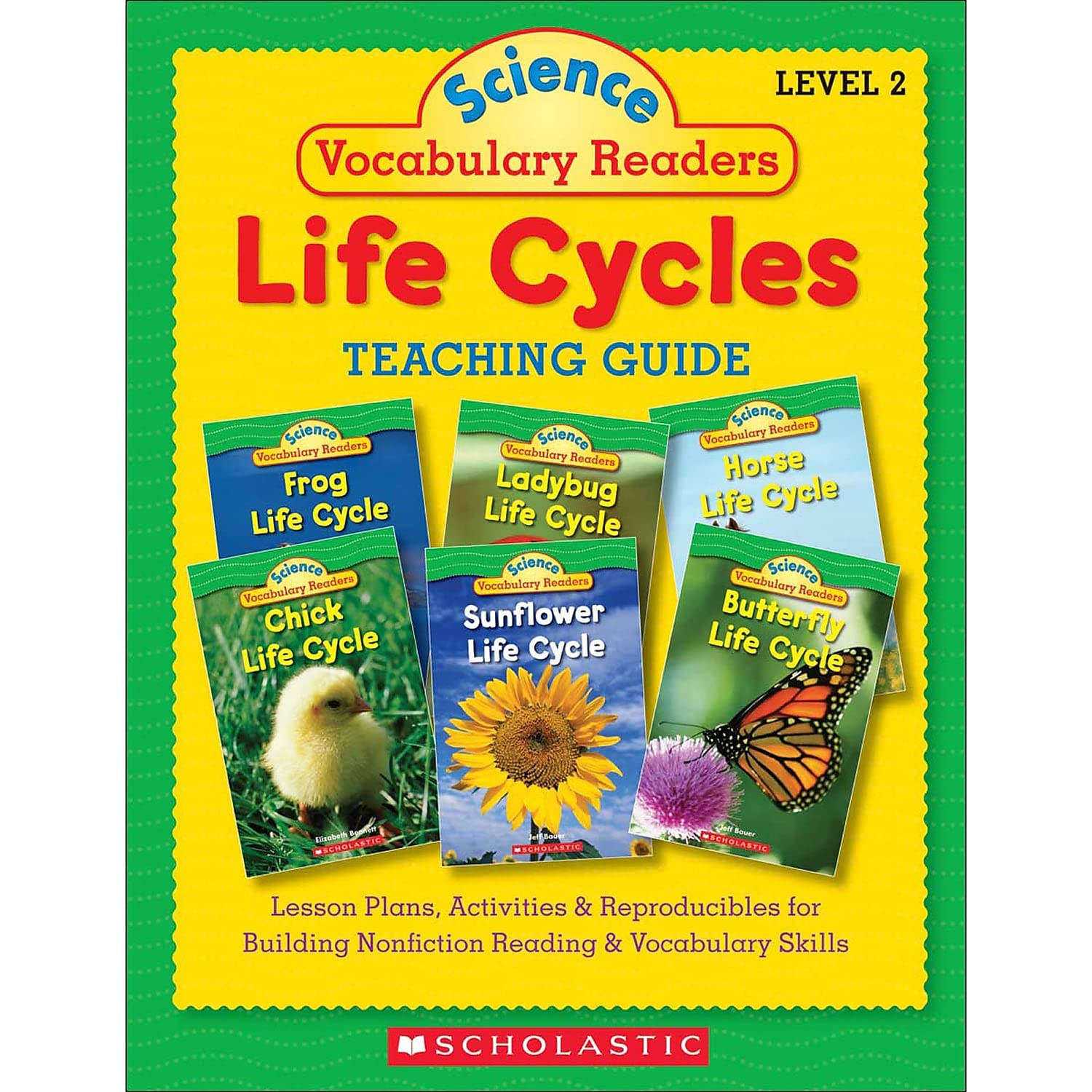 Scholastic Science Vocabulary Readers: Life Cycles - 36 Books Set with 6 Titles & Teaching Guide (0545015979) | STEM Learning for Kids | Perfect for Classroom & Homeschool Science Education