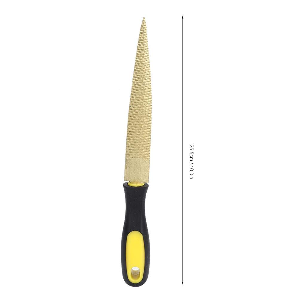 **Fdit Golden Tapered Wood File Rasp - Cone Carving Tool for Woodworking, DIY Crafts & Carpentry - Perfect for Shaping, Smoothing & Detailing Wood Projects**