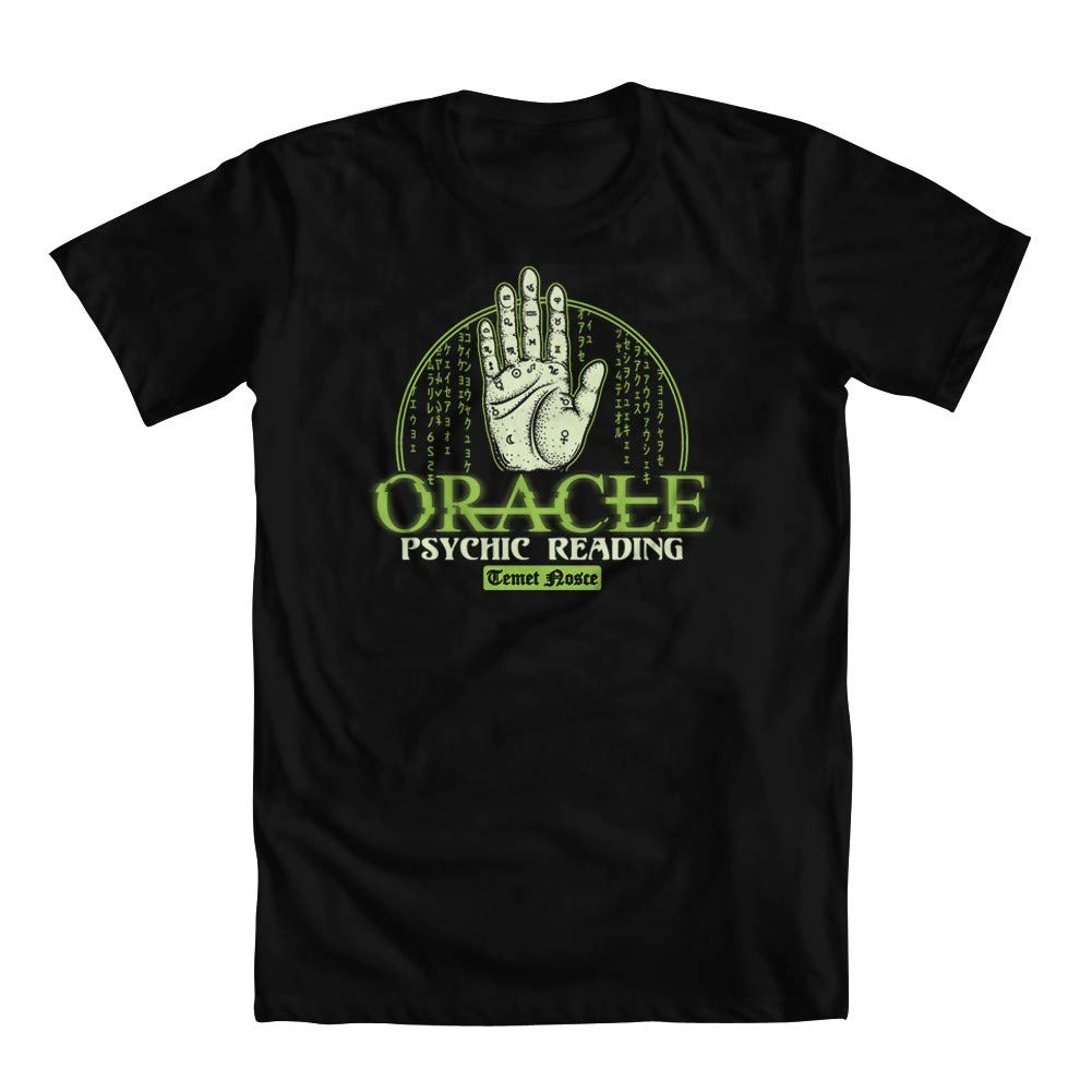 GEEK TEEZ Oracle Psychic Reading Graphic T-Shirt for Boys | Cool Youth Streetwear | Perfect for Halloween, Cosplay & Gaming Events