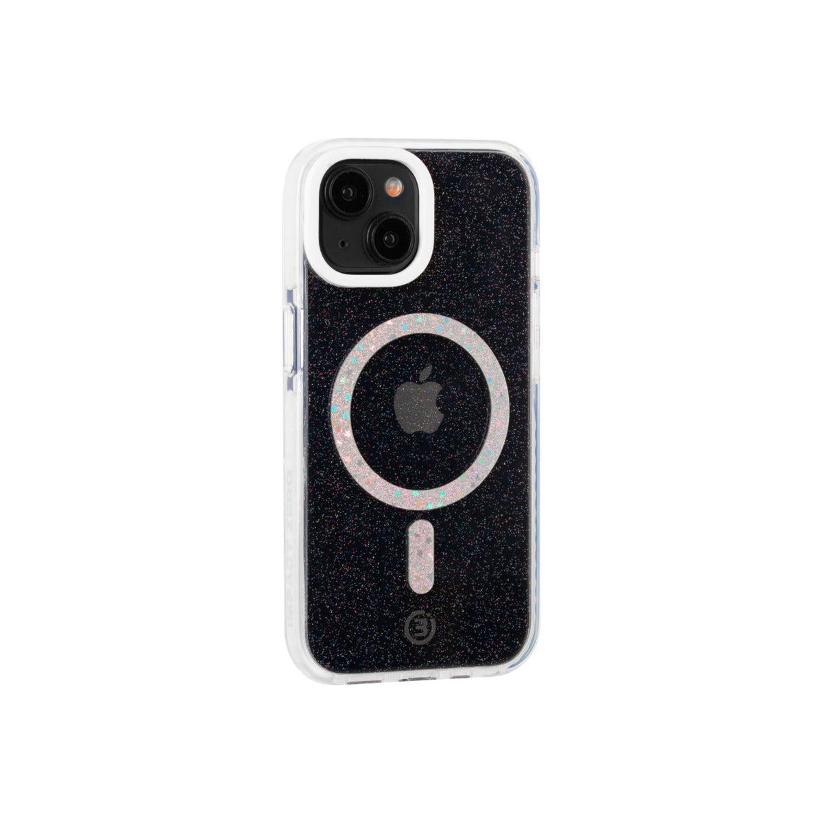 Impact Zero® Galaxy Clear/Glitter Case for Apple iPhone 15 - Slim Protective Phone Cover with Shock Absorption | Perfect for Everyday Use, Travel & Outdoor Activities