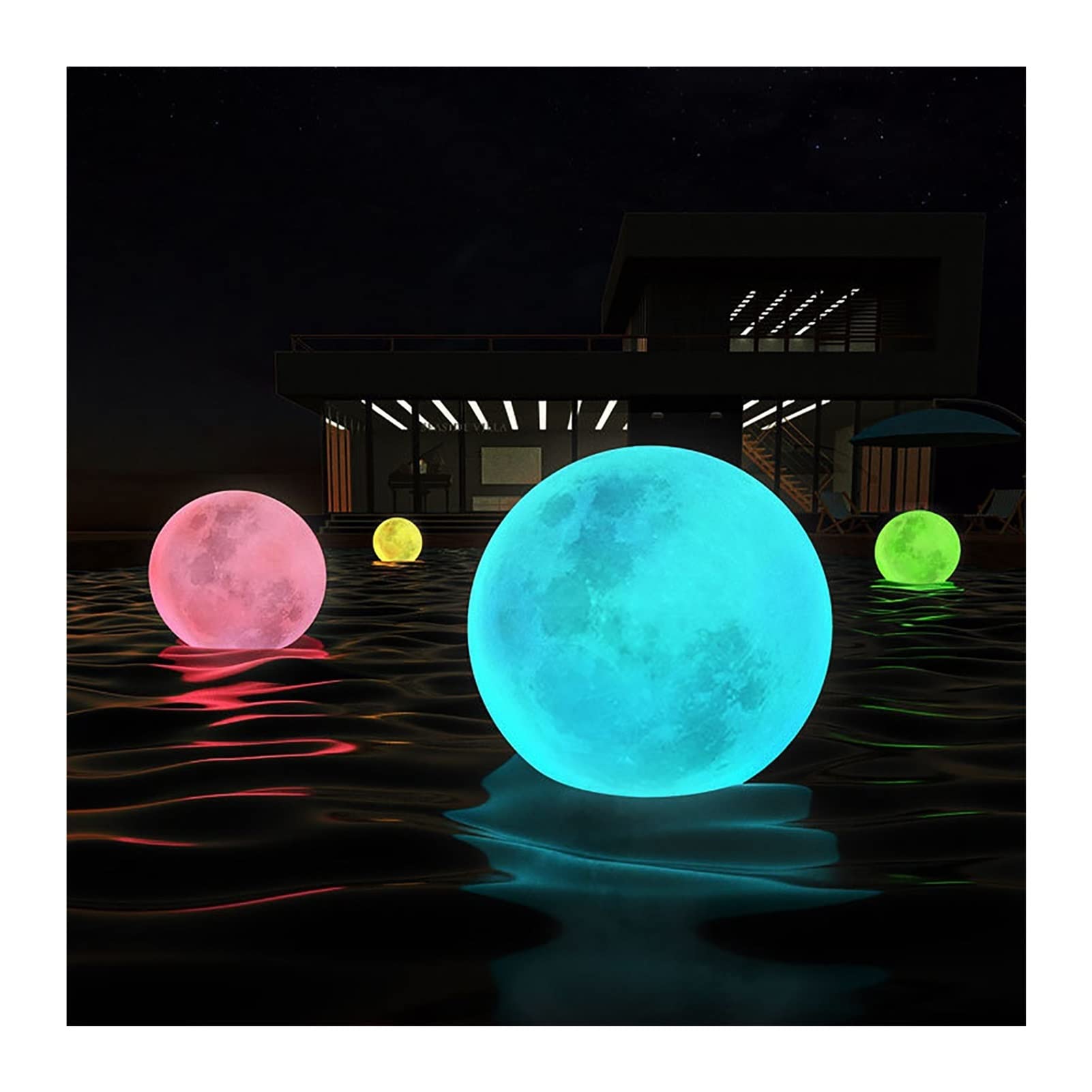 Solar Pool Lights with 16 RGB Colors & Remote Control - Waterproof IP68 LED Lights for Above Ground & Inground Pools, Hot Tubs, Garden Ponds | Perfect for Night Swimming, Backyard Decor & Outdoor Parties