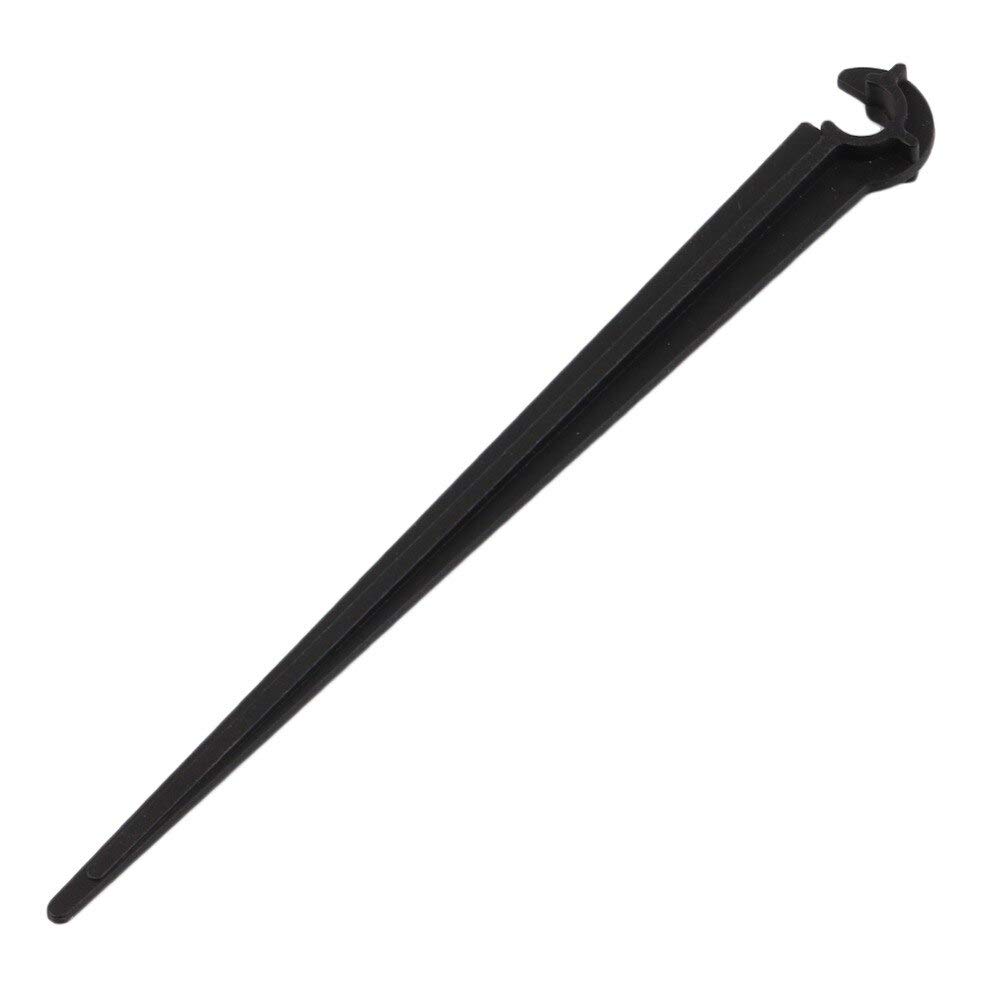 50-Piece Hook Fixed Stems Support Holder for 4/7 Drip Irrigation Water Hose - Garden Irrigation Watering Kits for Plants, Vegetables & Flowers - Perfect for Greenhouse, Raised Beds & Container Gardening