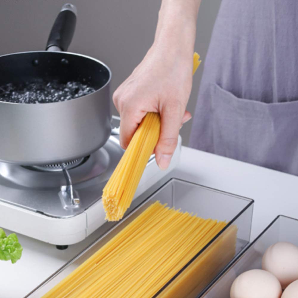 Plastic Kitchen Drawer Organizer with Lid & Drainer - Flatware Tray for Utensils Storage, Food Container for Refrigerator | Perfect for Kitchen Organization, Dining Table Setting & Party Serving