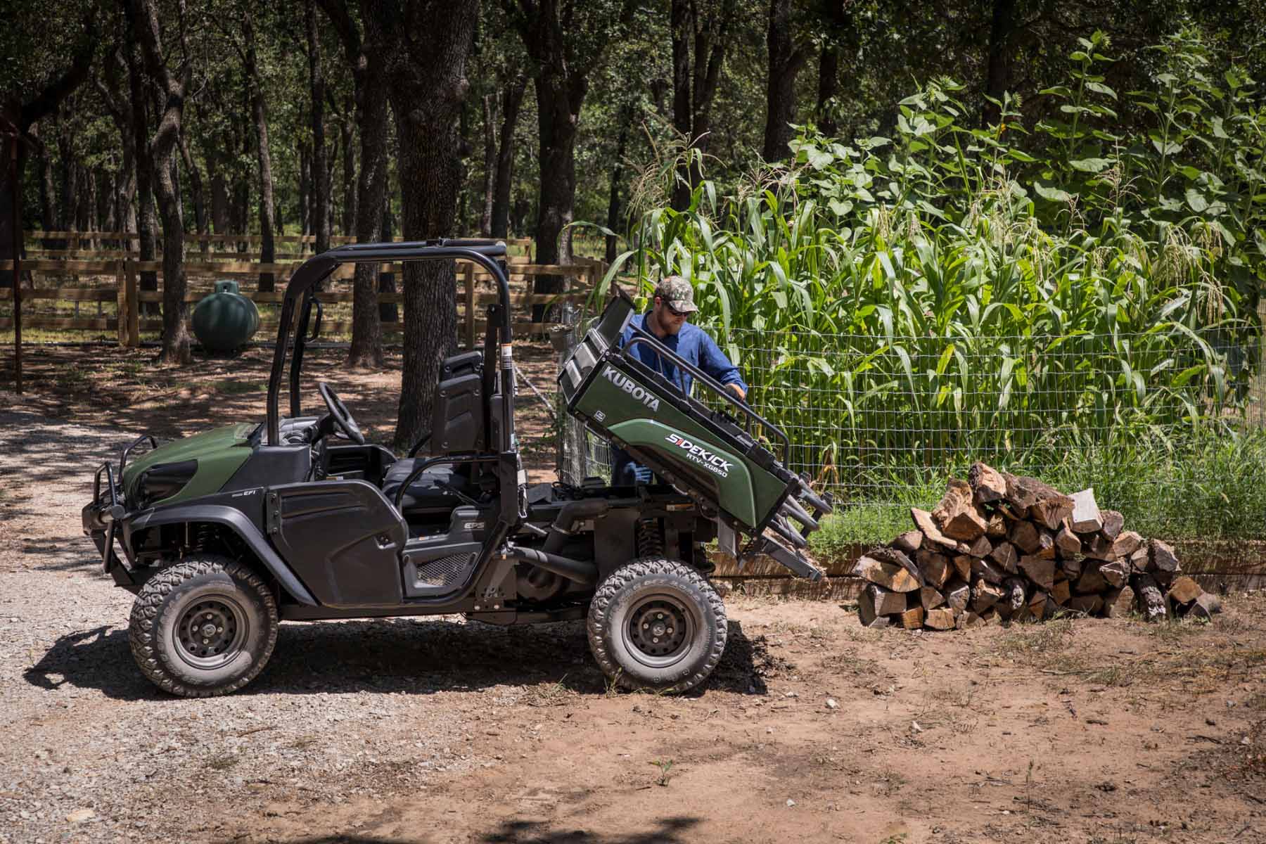 Kubota RTV XG850 Sidekick Utility Vehicle - Heavy Duty 4x4 UTV for Off-Road, Farm & Hunting | All-Terrain Work & Recreation Vehicle