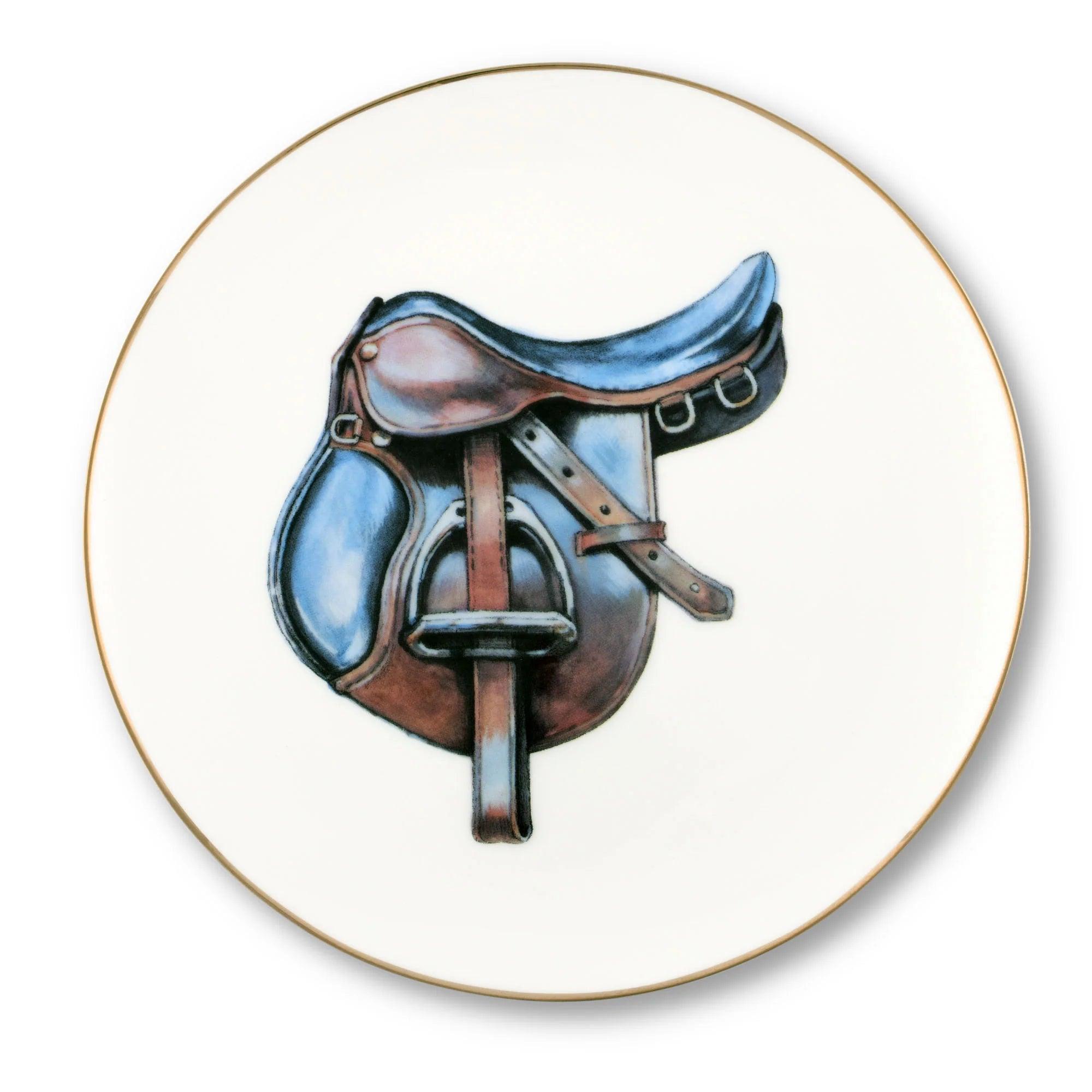 English Saddle Pattern Side Plate - High-Quality Replacement Part for Equestrian Saddles | Perfect for Horse Riding Equipment Repair & Maintenance