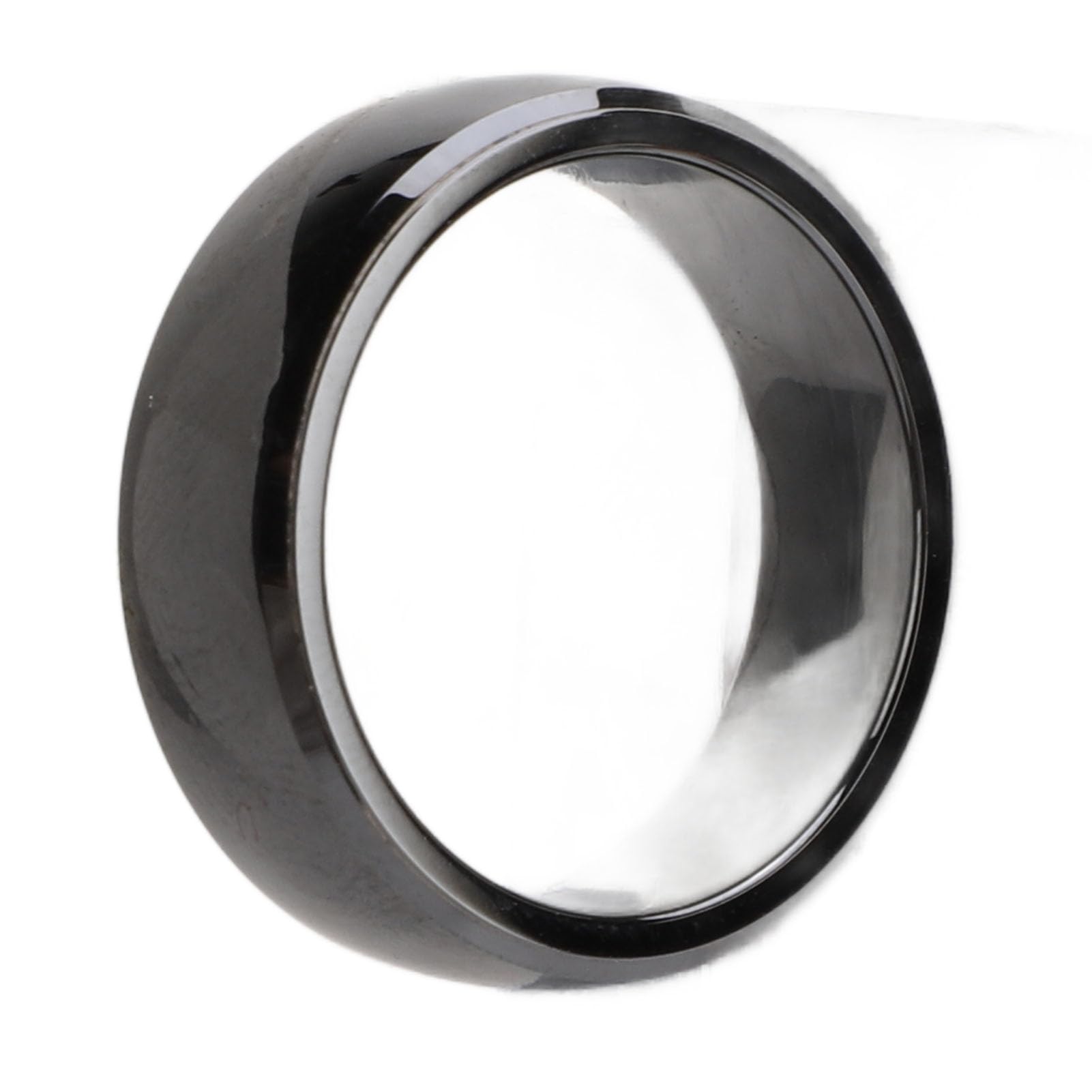 CCYLEZ NFC Smart Ring - Waterproof Ceramic Wearable Tech for Contactless Payments, Access Control, Attendance Tracking - Size 10 - Perfect for Office Security, Gym Entry & Cashless Transactions