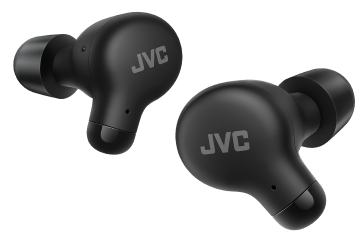 JVC Marshmallow Memory Foam True Wireless Earbuds - Bluetooth 5.0, Noise Isolating, 24H Playtime (4 Colors) - Perfect for Gym, Running, Travel & Work