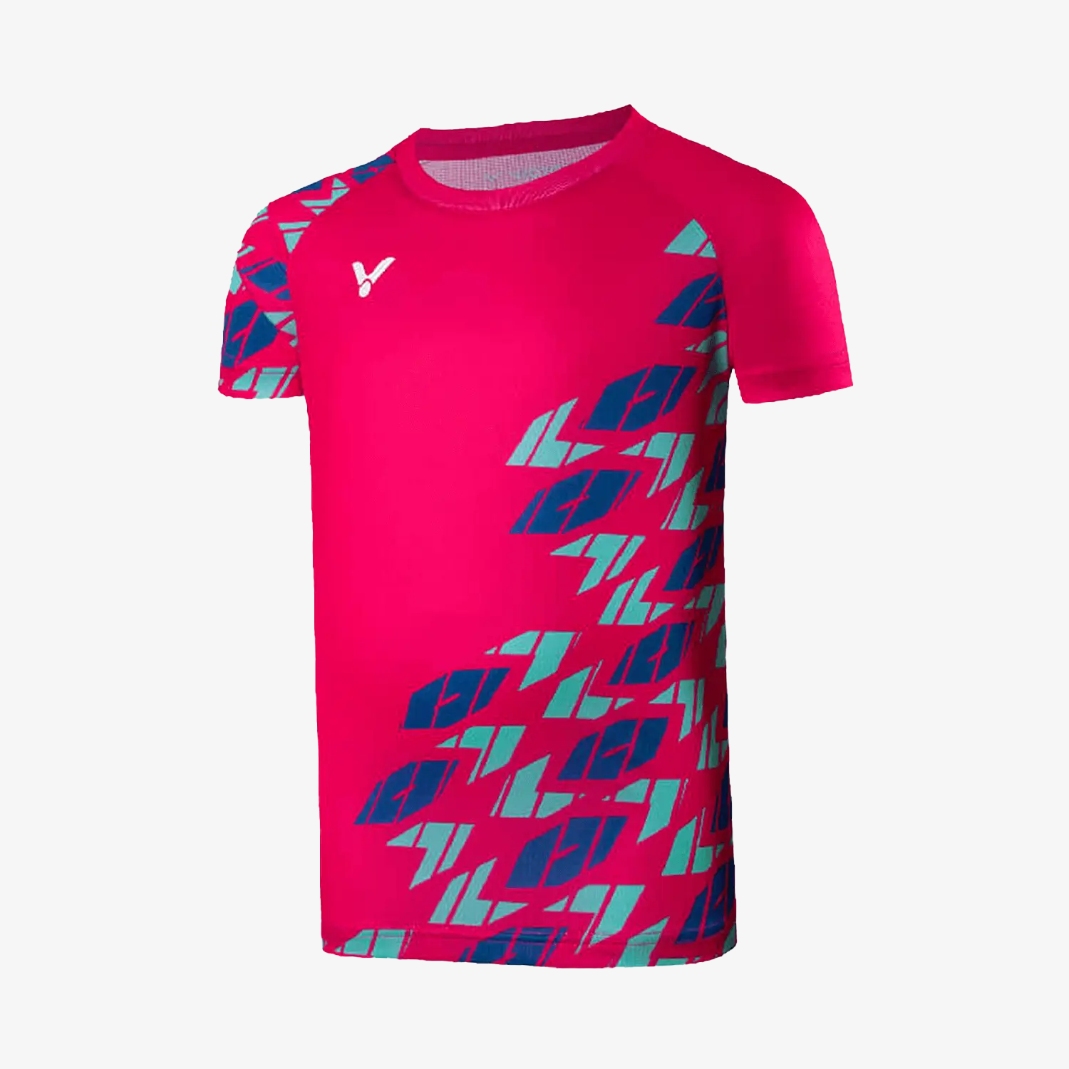 Victor T 32020 Junior T-Shirt for Girls - Soft Cotton Pink Tee - Casual Wear for School, Playdates & Everyday Outfits