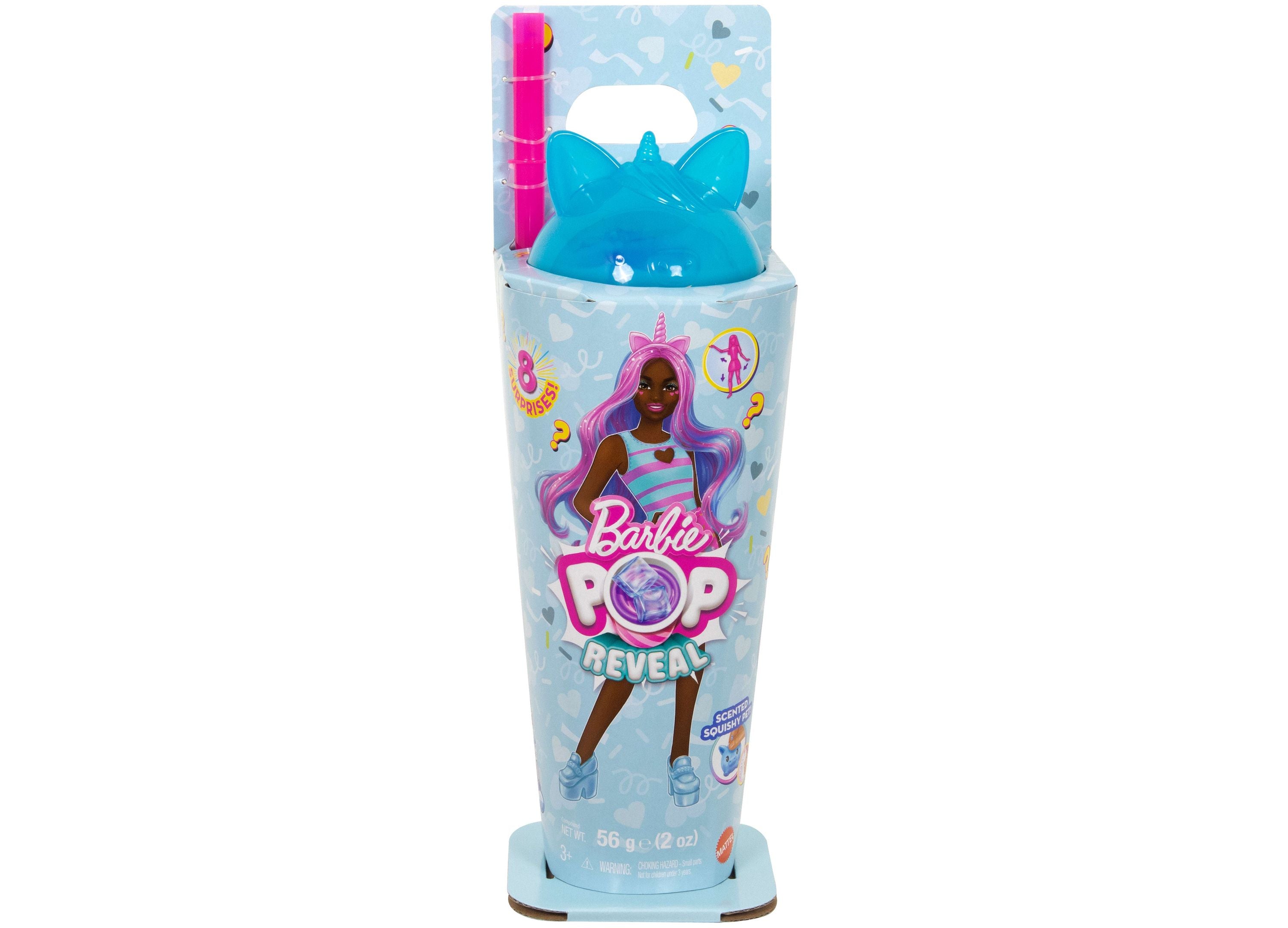 Barbie Pop Reveal Shakes Mystery Doll - Surprise Toy for Kids, Collectible Fashion Doll with Accessories - Perfect for Birthday Gifts & Playtime Fun