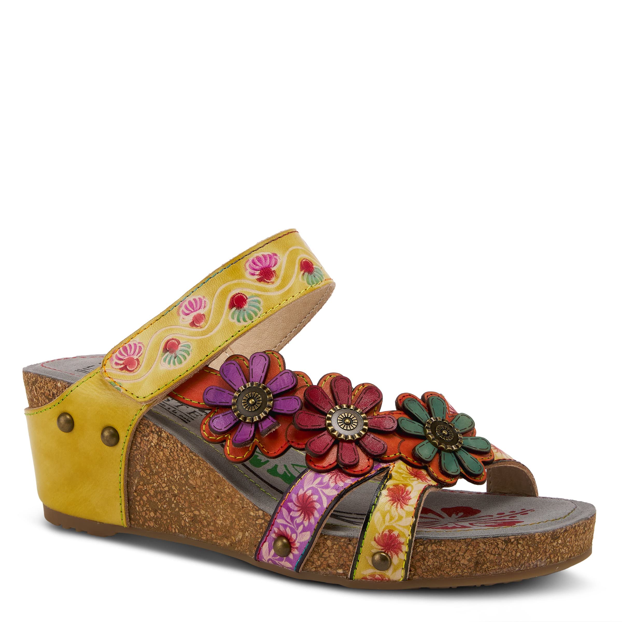 Spring Step L'Artiste Women's Comfortable Leather Delight Sandals - Perfect for Summer, Beach, and Casual Outings
