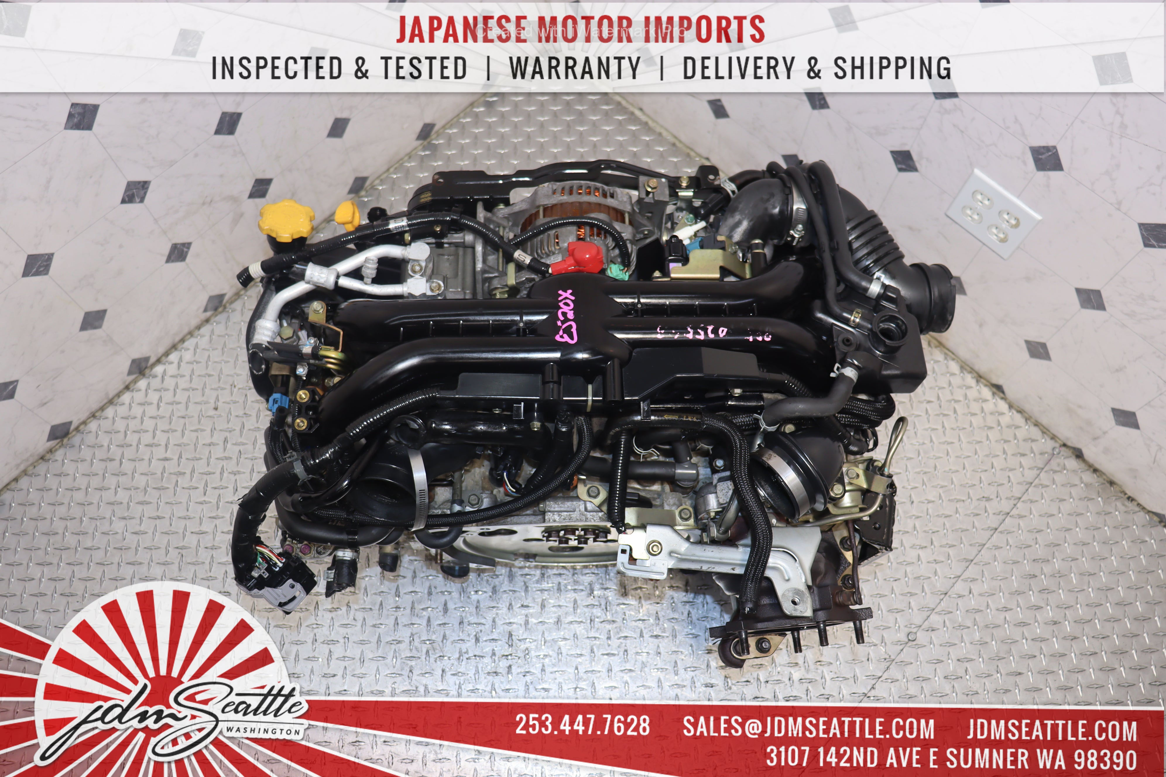 JDM EJ20X 04-06 Subaru Legacy / Forester XT / Baja 2.0L Turbo Engine Upgrade to 2.5L Replacement - Performance Boost for Off-Road & Street Racing