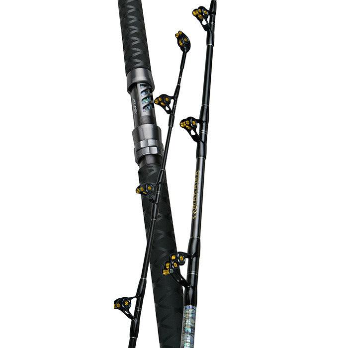Okuma Makaira Big Game Trolling Fishing Rods - Saltwater Offshore Heavy Duty Fishing Rod for Tuna, Marlin & Swordfish - Perfect for Deep Sea Fishing & Sportfishing Adventures