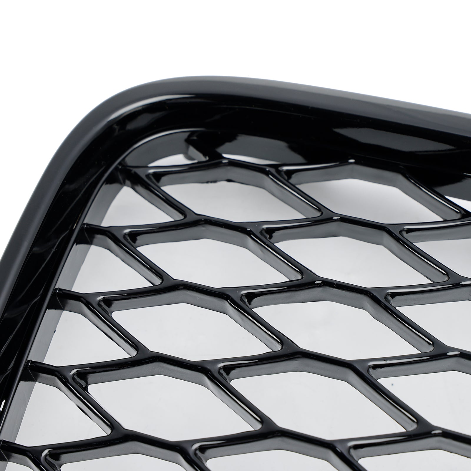 05-15 Audi Q7 SQ7 Gloss Black Front Bumper Radiator Vent Mesh Grille - Replacement Grille for Enhanced Style & Airflow - Perfect for Car Upgrades & Customization