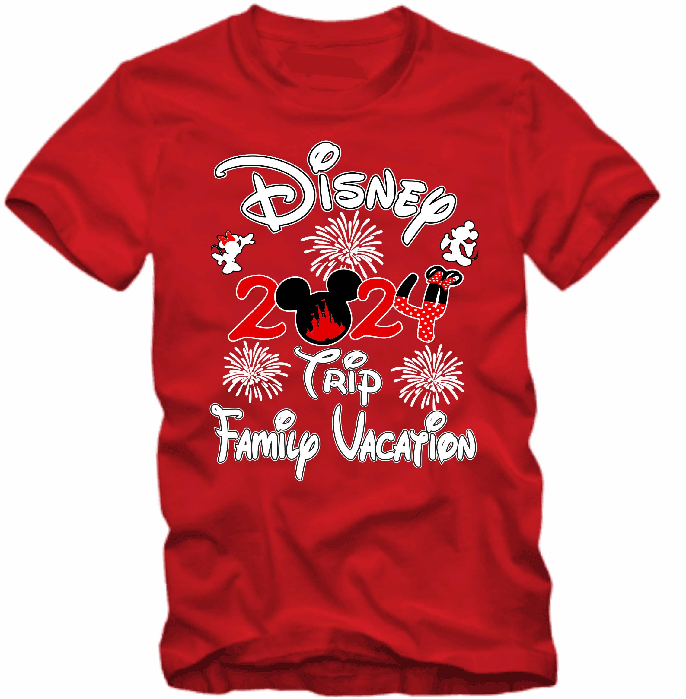 2025 Vacation Shirt | Family Trip Matching T-Shirts | Custom Personalized Outfit for Disney Trip | First Family Vacation Outfits | Perfect for Theme Parks & Travel Photos