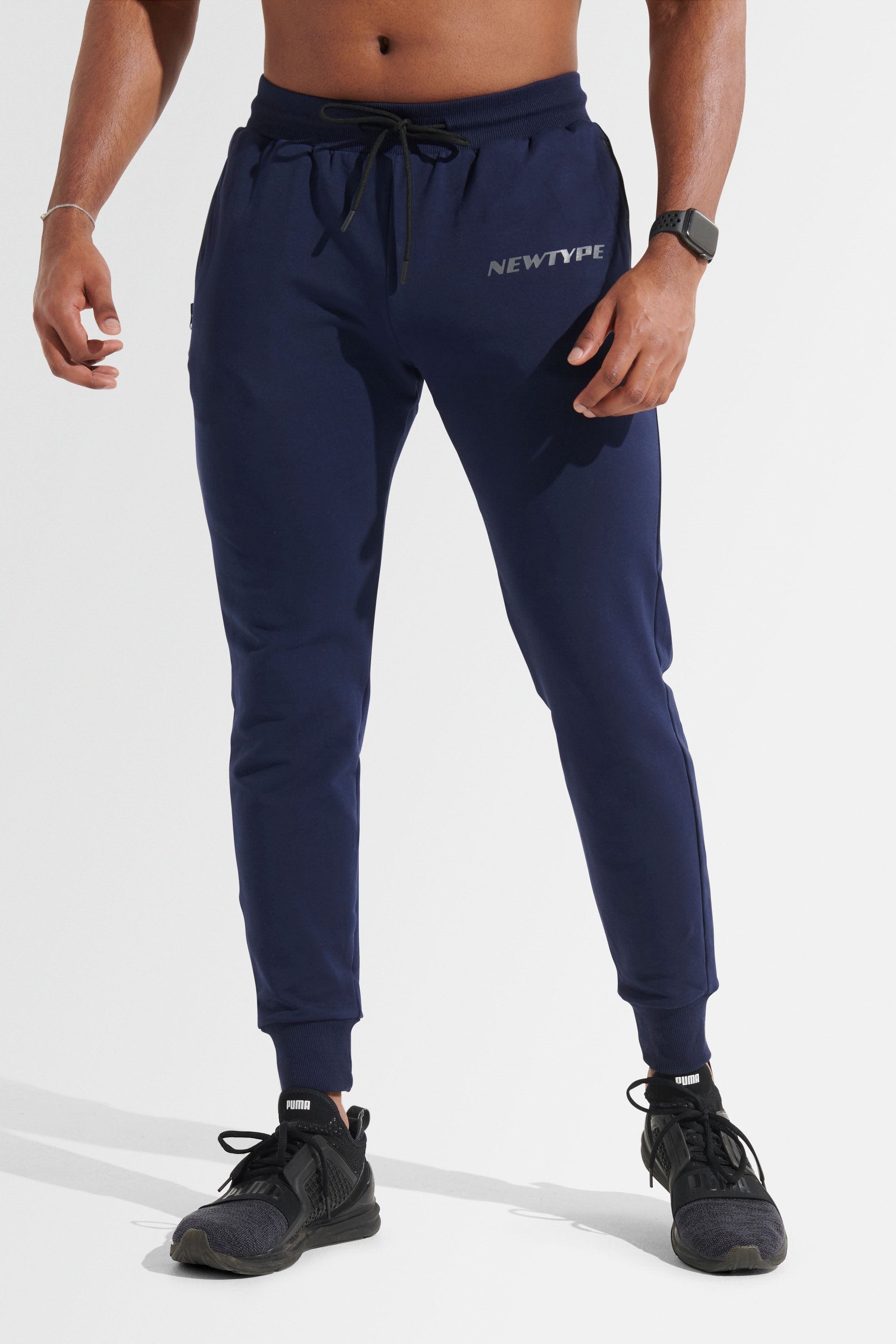 Intrepid Athlete Inside Track Pant - Navy Blue Performance Running Pants for Men & Women | Gym, Yoga, Workout & Casual Wear