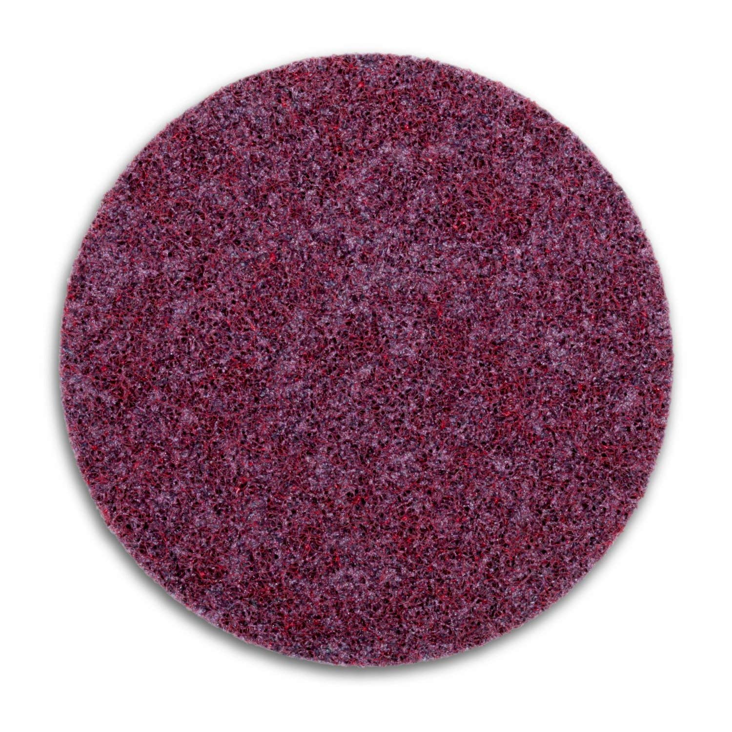 3M Scotch-Brite SE Surface Conditioning Disc - Hook & Loop Backing, Medium Grit Aluminum Oxide, 4.5 Inch No Hole, Heavy Duty & Durable (Pack of 50) - Perfect for Metal Finishing, Rust Removal & Surface Preparation in Automotive, Woodworking & Industrial Applications
