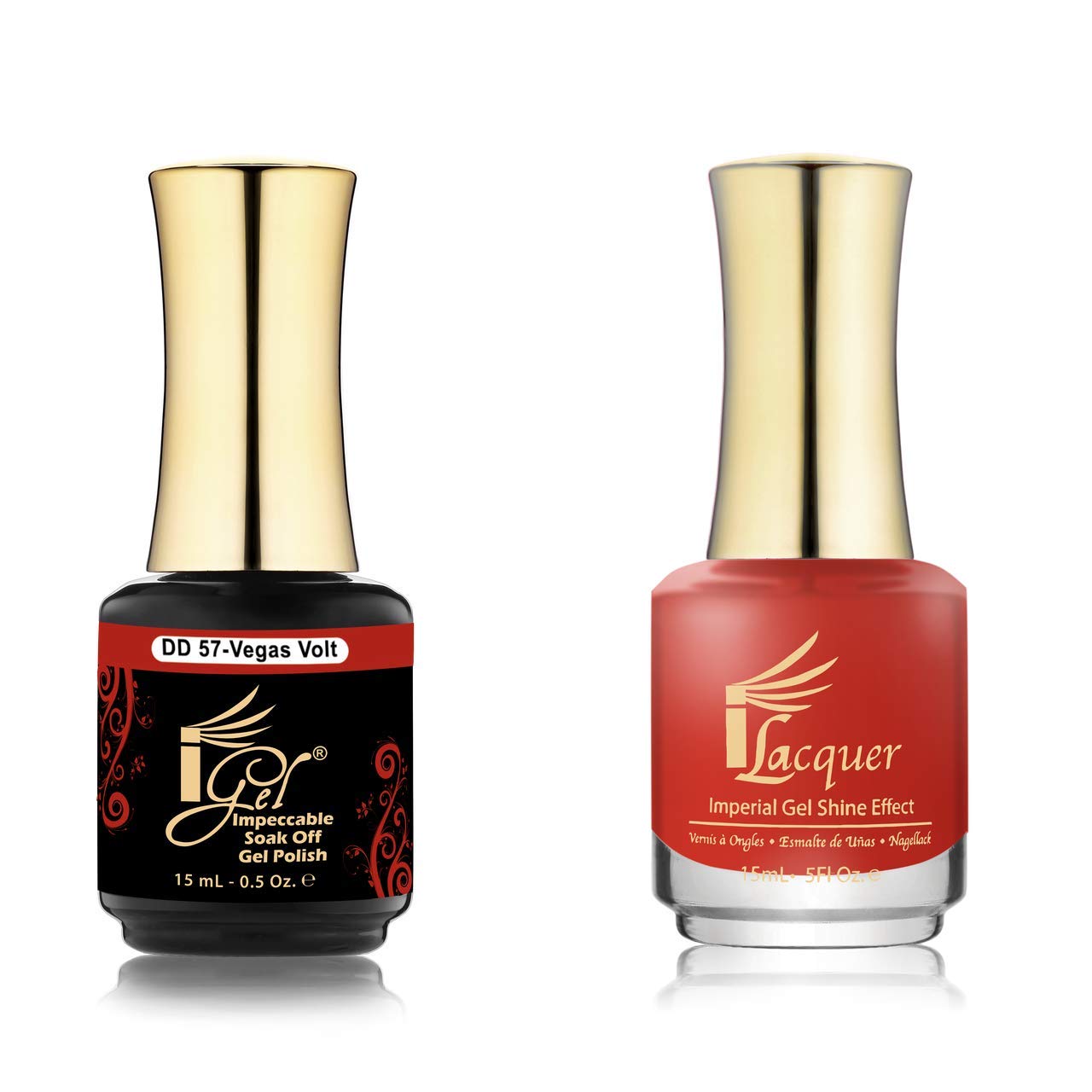 iGel Pure Gel Nail Polish - Dip & Dap DD057 Vegas Volt for Salon & Home Use