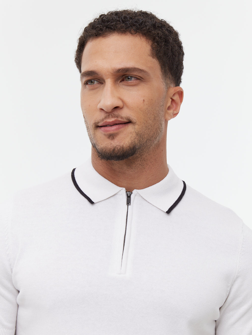 Settio Men's Knit Polo Shirt - Comfortable Casual Short Sleeve Shirt for Golf, Business & Everyday Wear
