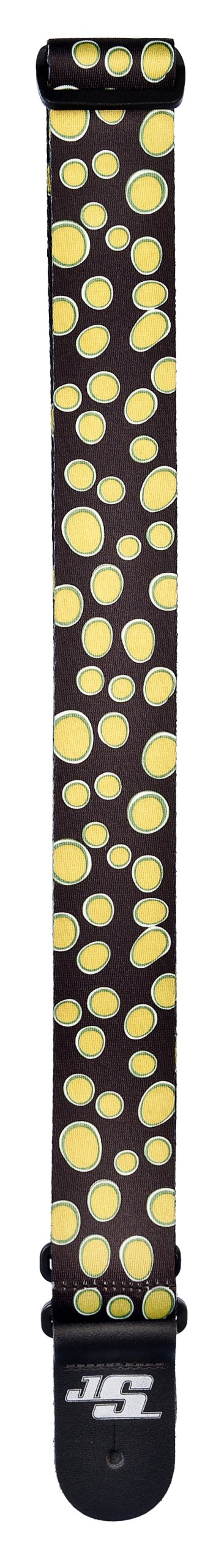 D'Addario Joe Satriani Signature Guitar Strap - Premium Adjustable Strap for Electric Guitar, Acoustic Guitar & Bass - Perfect for Live Performances & Studio Sessions