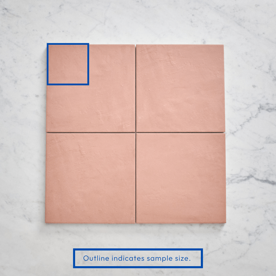 Bronte Square Terracotta Tile - Rustic Clay Floor & Wall Tiles for Kitchen, Bathroom & Outdoor Patio Decor