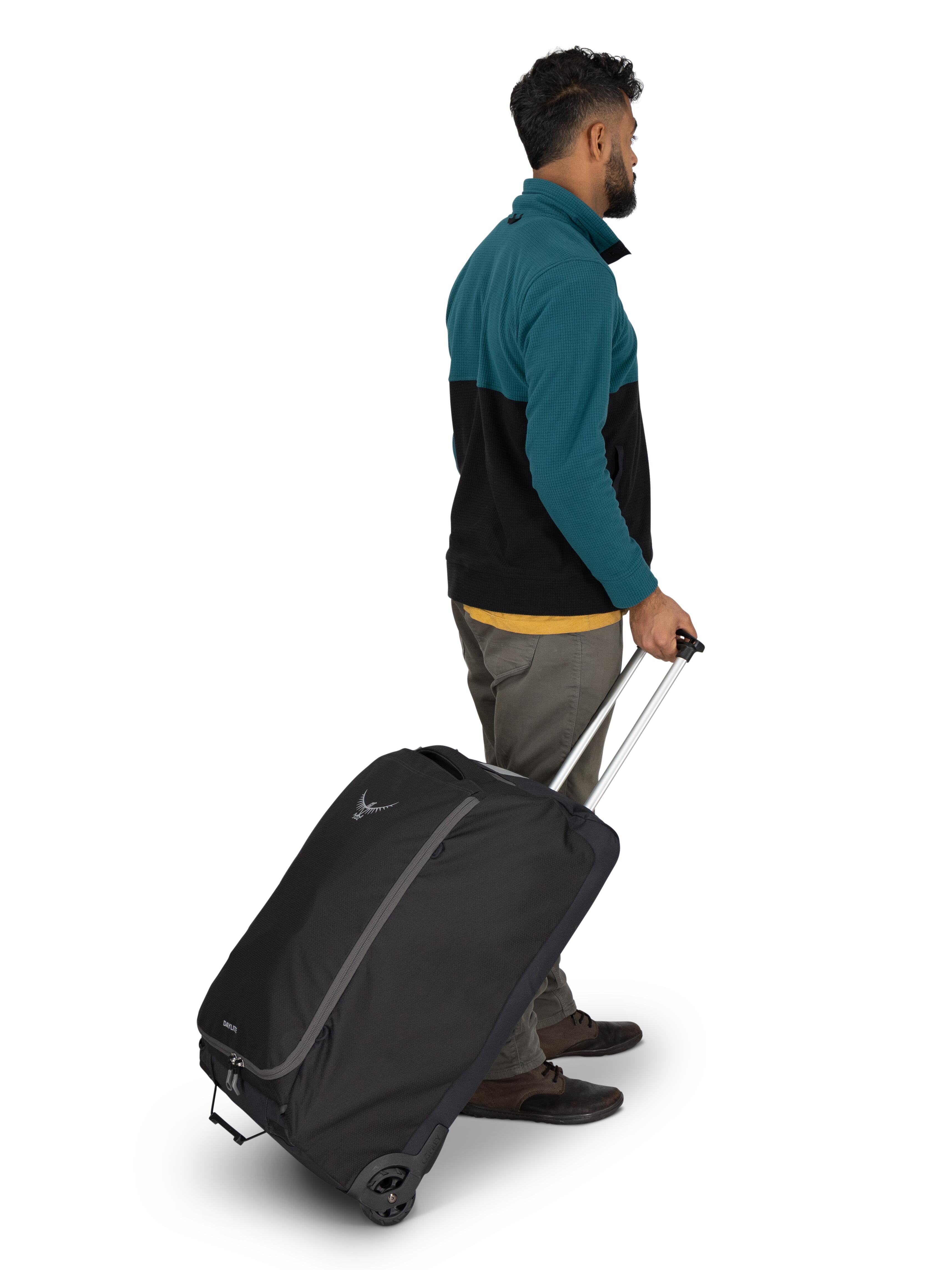 Osprey Wheeled Duffel 85 - Large Travel Duffel Bag with Wheels for Airplane, Camping & Adventure Gear - Durable Rolling Luggage for Men & Women