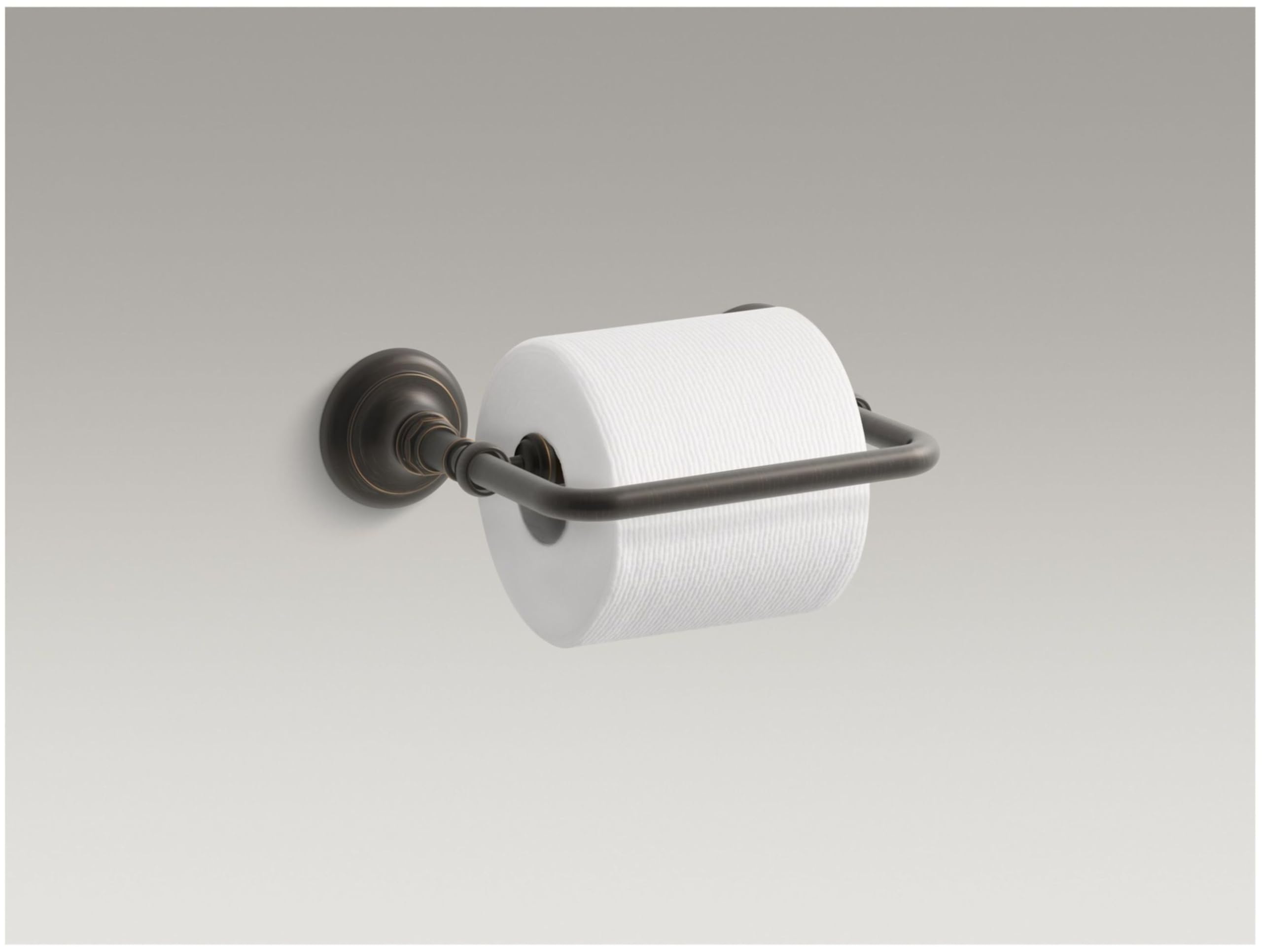 Sturdy 360° Swivel Toilet Paper Holder - Rustproof Bathroom Tissue Roll Stand for Modern Homes (Ideal for Small Spaces, Apartments & RVs)