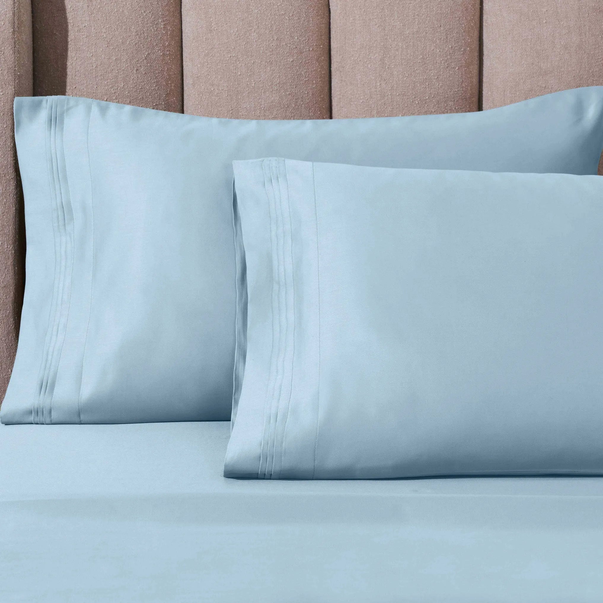 Luxury 1000 Thread Count Egyptian Cotton Pillowcase Set - Soft & Breathable Bedding for Ultimate Comfort - Perfect for Master Bedroom, Guest Room & Hotel Use