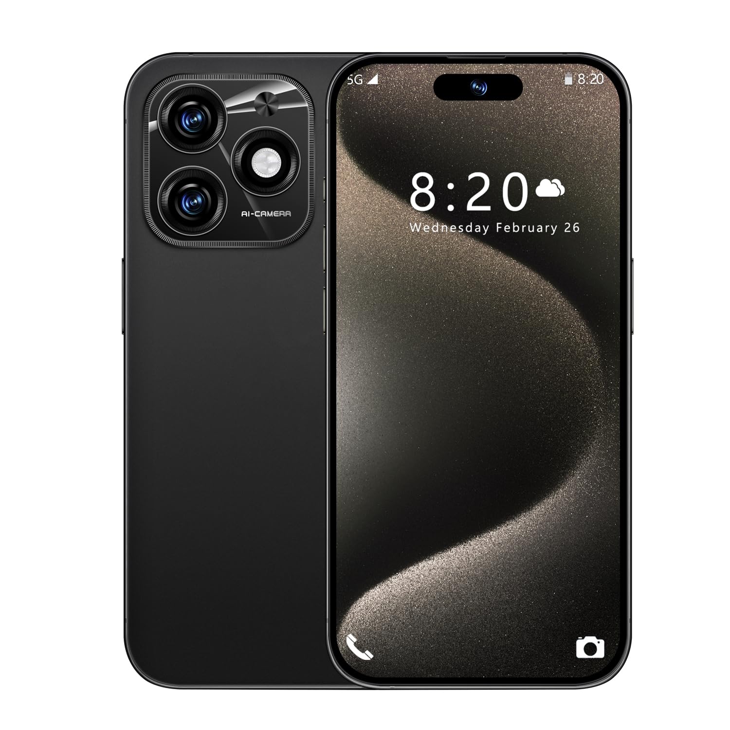 Unlocked iPhone 15 Pro Max 5G Smartphone - 12GB RAM 512GB Storage, 6.85