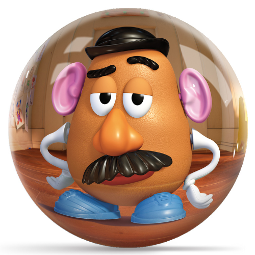 Disney Toy Story Mr. & Mrs. Potato Head Bowling Ball Set - Fun Family Game for Kids & Adults - Perfect for Birthday Parties, Game Nights & Bowling Alley Fun