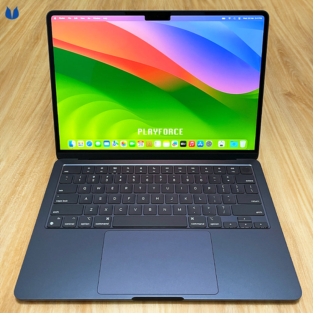 Apple MacBook Air M2 Chip 13-inch Laptop - 8-Core CPU, 10-Core GPU, 16GB RAM, 512GB SSD, Midnight Color - Perfect for Business, School & Creative Work