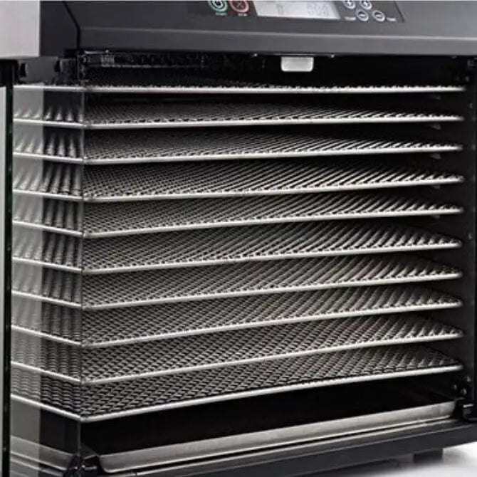 Excalibur Commercial 10-Tray Stainless Steel Food Dehydrator | NSF Certified | Perfect for Drying Fruits, Vegetables, Jerky & Herbs at Home or Restaurant