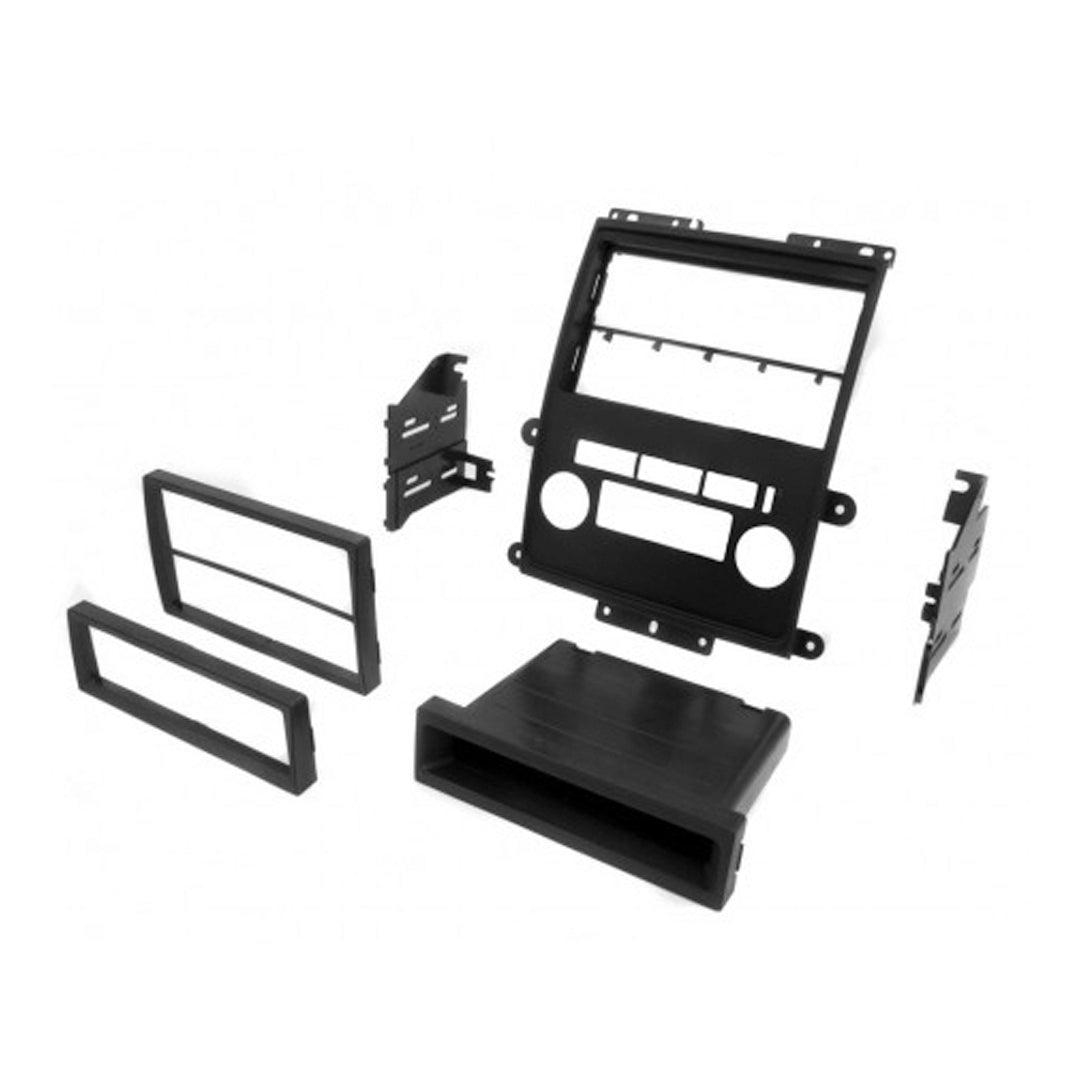 2009-2012 Nissan Frontier & Xterra | 2009-2012 Suzuki Equator Single DIN/ISO Radio with Pocket or Double DIN Installation Kit | Car Stereo Upgrade for Better Sound & Hands-Free Calling | Perfect for Road Trips & Daily Commutes