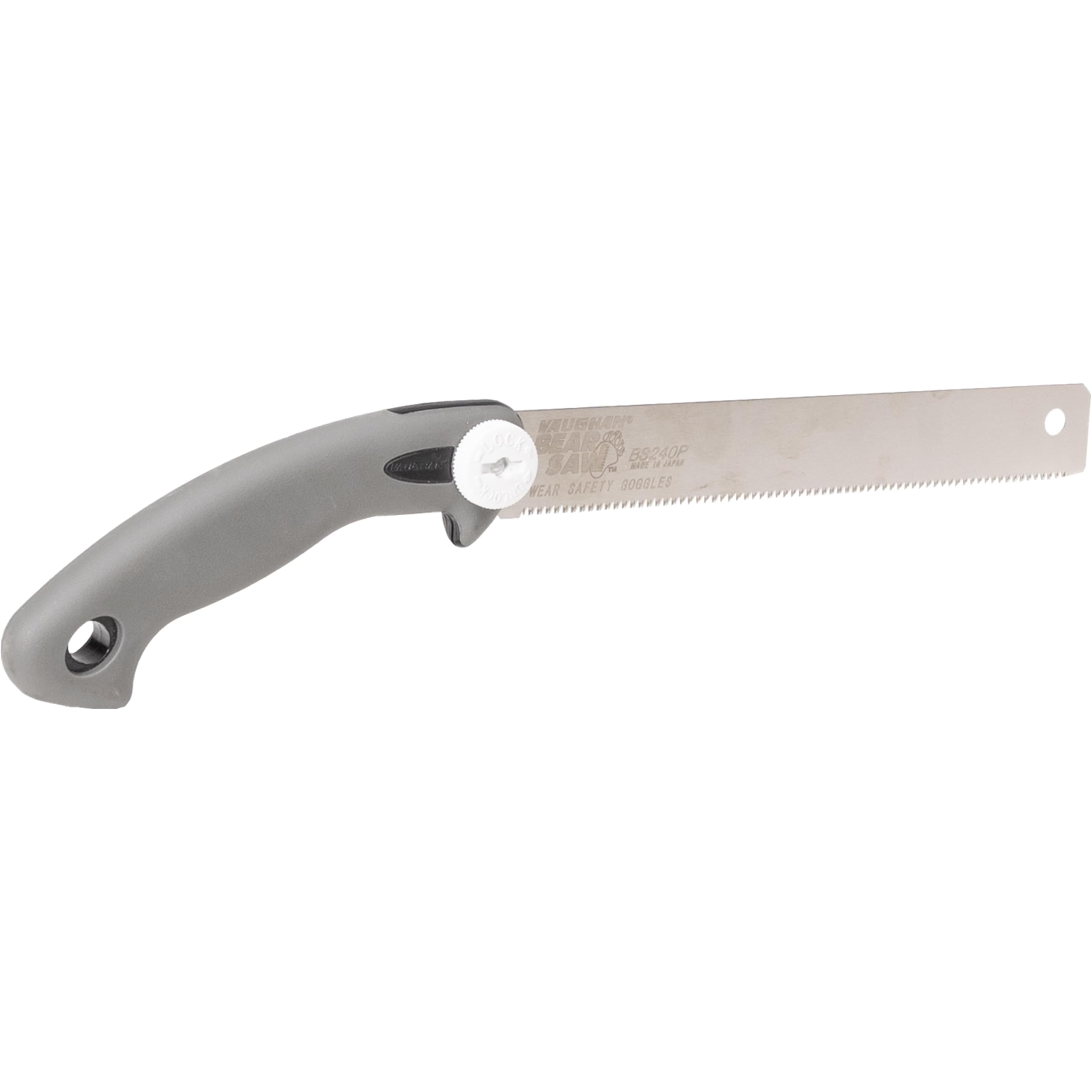 VAUGHAN Bear Saw BS240P - Tri-Edge Teeth Hand Saw with Interchangeable Blade (VN56950) - Perfect for Woodworking, Carpentry, and DIY Home Projects