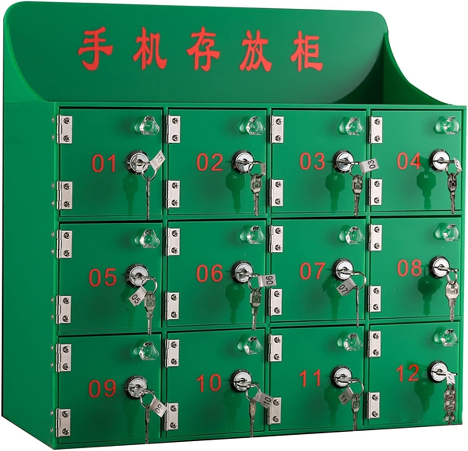 Cell Phone Locker Cabinet - 9 & 40 Slot Classroom Phone Storage Organizer Box | Perfect for Schools, Offices & Public Spaces to Secure Smartphones
