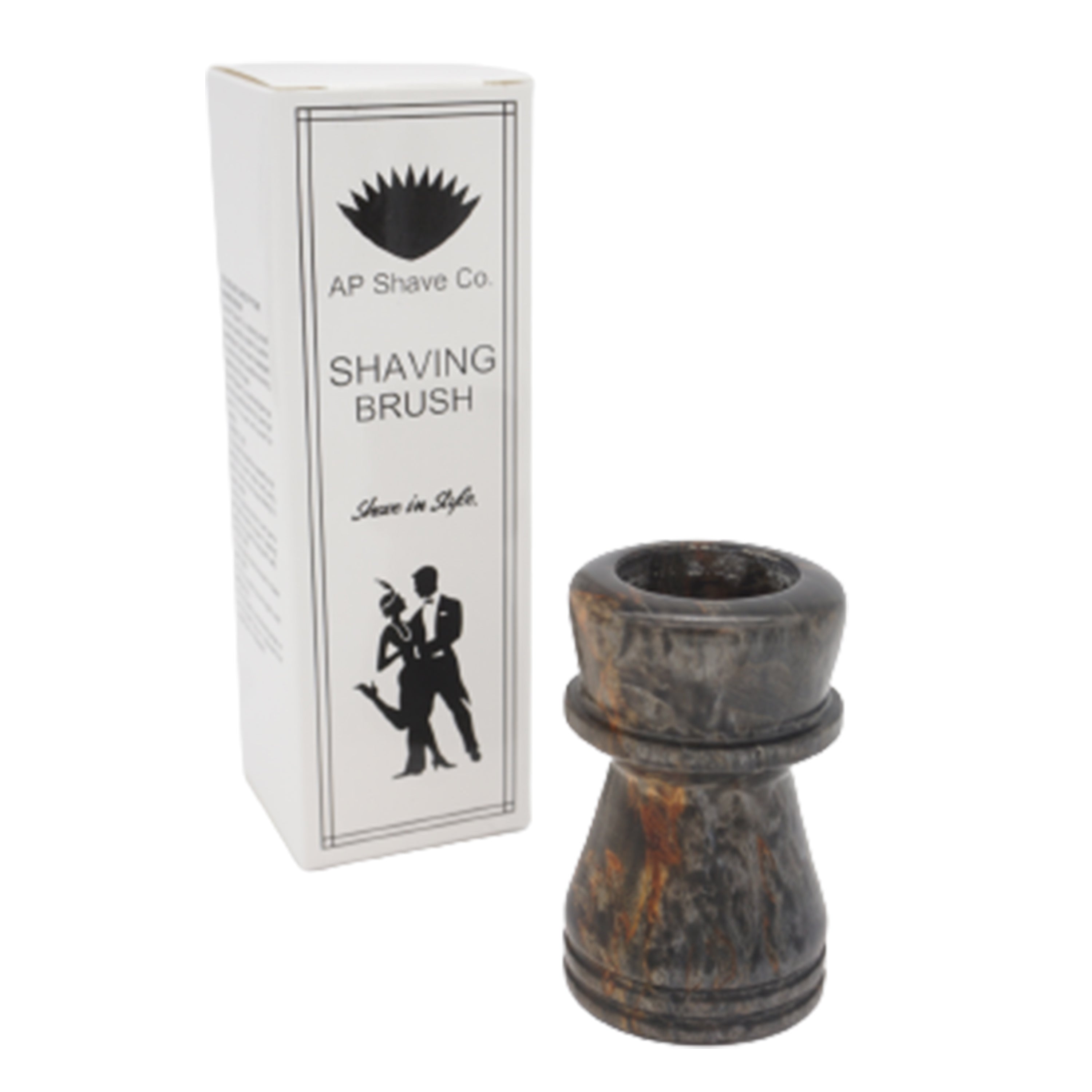 Premium Karelian Birch Stabilized Wood Handcrafted Shaving Brush Handle - Fits 24mm & 26mm Knots - Perfect for Wet Shaving & Luxury Grooming Gifts