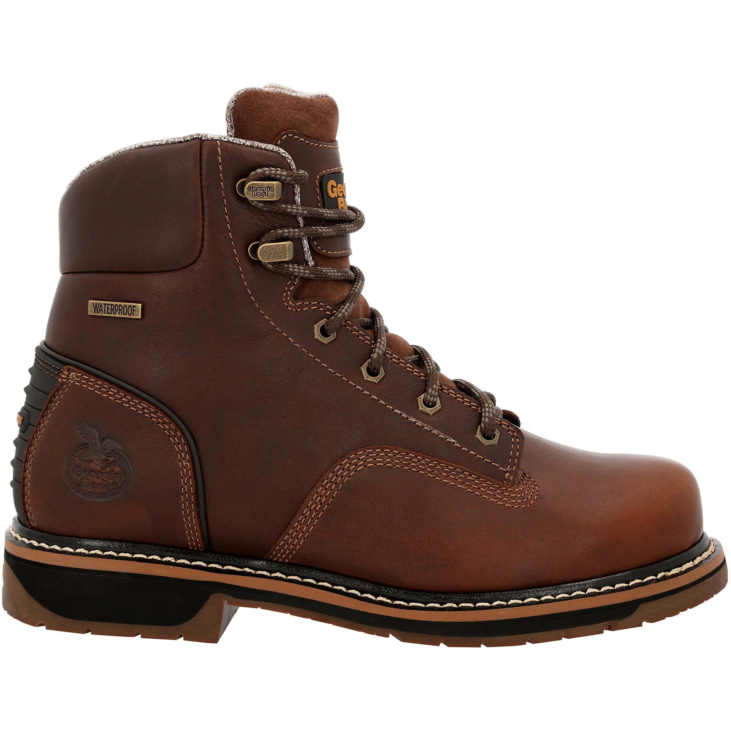 Georgia Boot Men's Amp Lt Edge Industrial Work Boot - Durable & Comfortable Safety Shoes for Construction, Warehouse & Outdoor Work