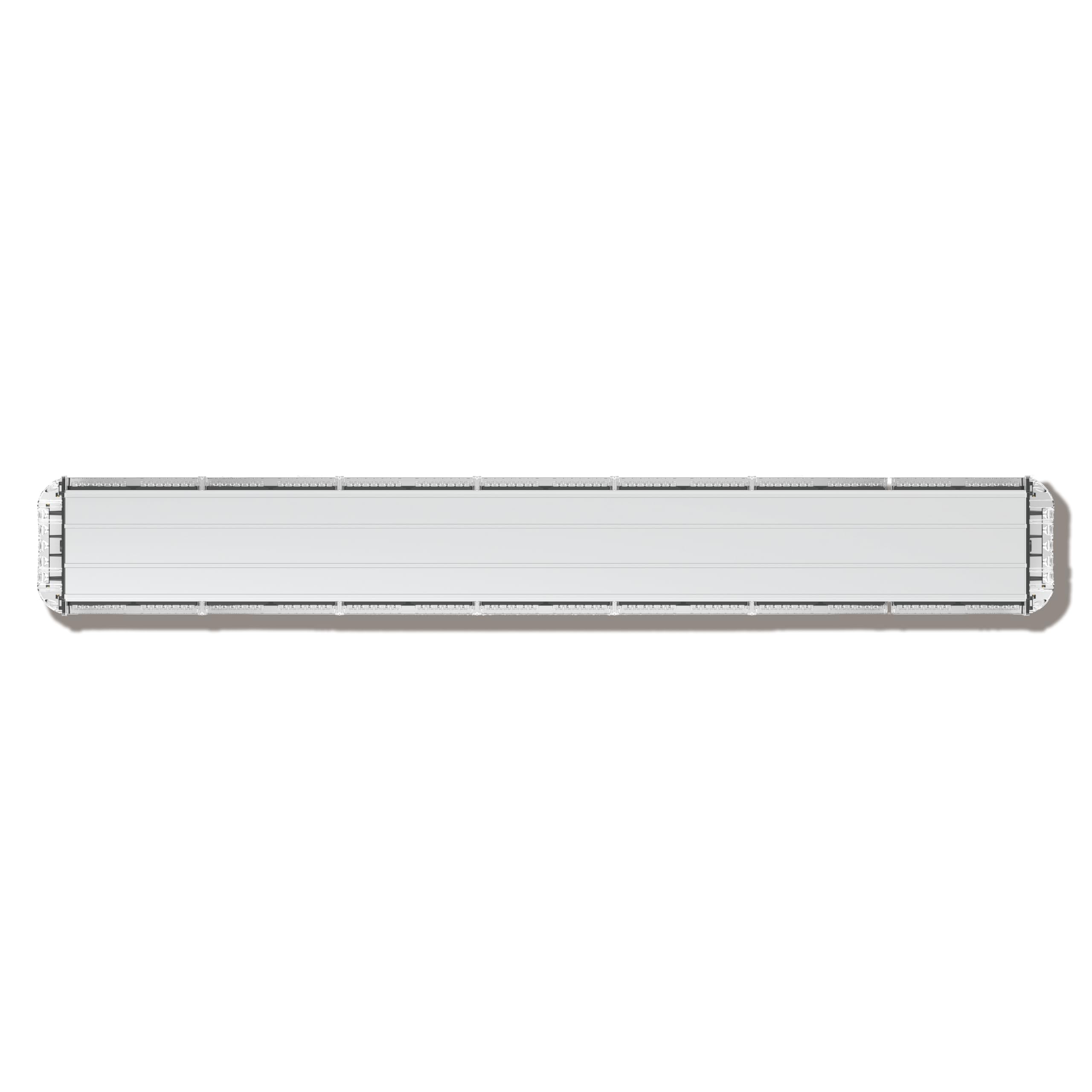 3W Aviator TIR Emergency LED Light Bar - 63 Inch Amber/White for Trucks, Off-Road Vehicles & Emergency Response - High Visibility Safety Lighting