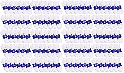 72 Pairs Womens White