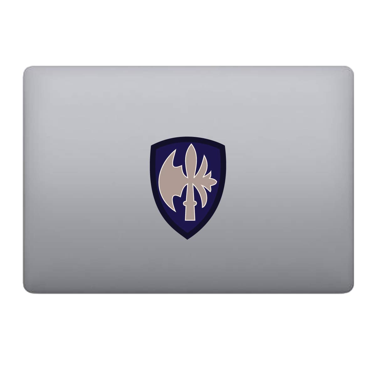 65th Infantry SSI 9 Inch Full Color Vinyl Decal - US Army Division Milk Mug Design | Patriotic Drinkware for Military Enthusiasts & Veterans Gifts