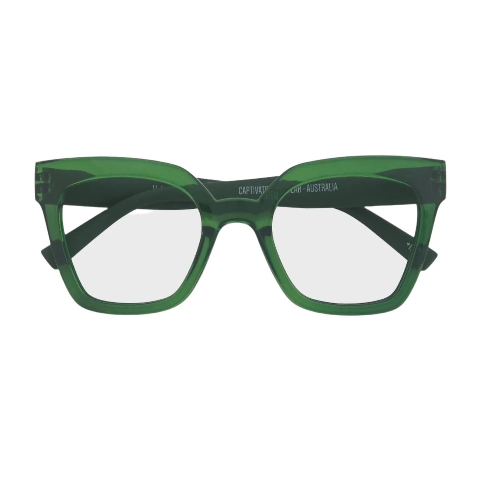 Valentina Green Lightweight Reading Glasses for Women & Men - Stylish & Comfortable Readers for Books, Computers & Close Work